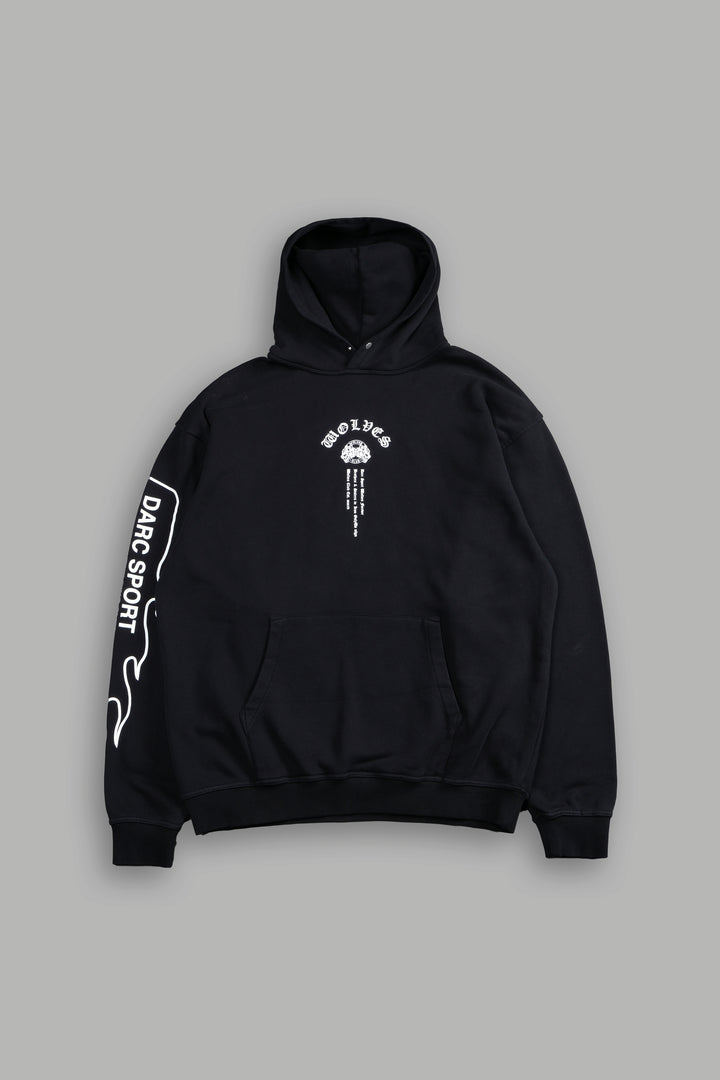 The Hunter "Pierce" Hoodie in Black