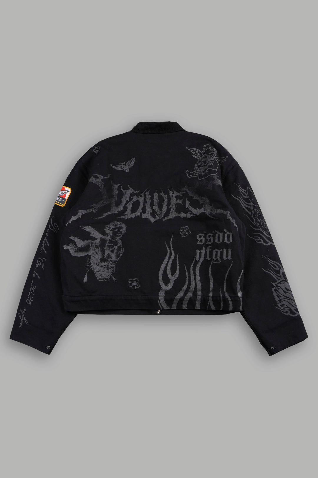 The Eagle & The Oni Earl Jacket in Black