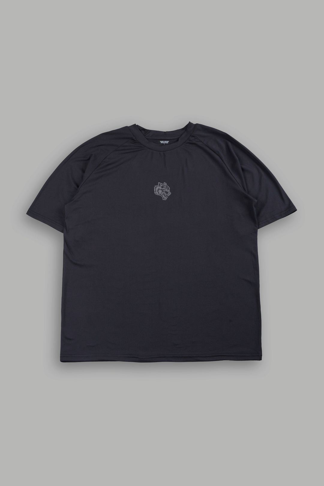 Pyramid V3 Dry Wolf Raglan Ss Tee In Black