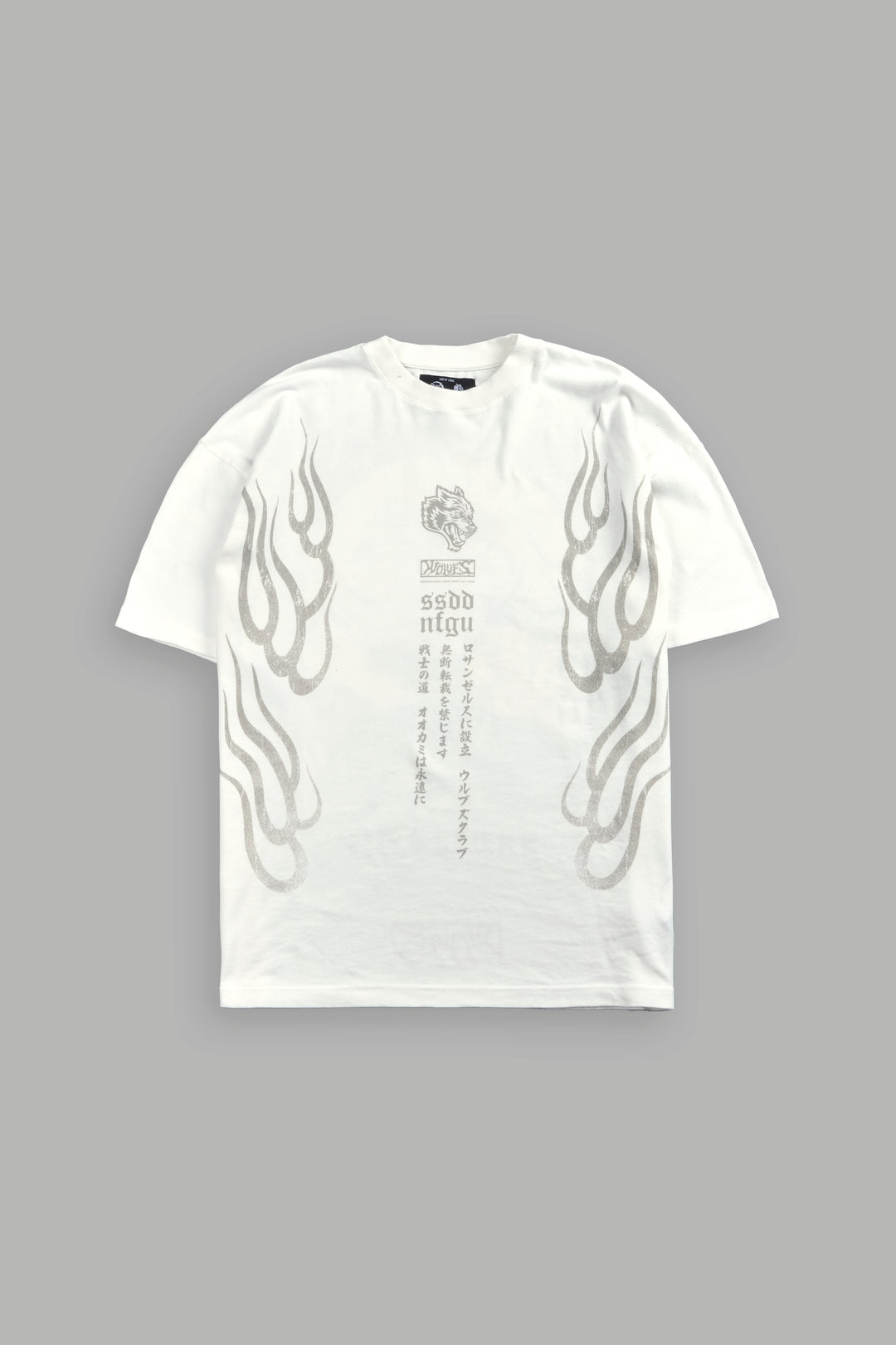 Gyomei Forever Premium Oversized Tee in Cream