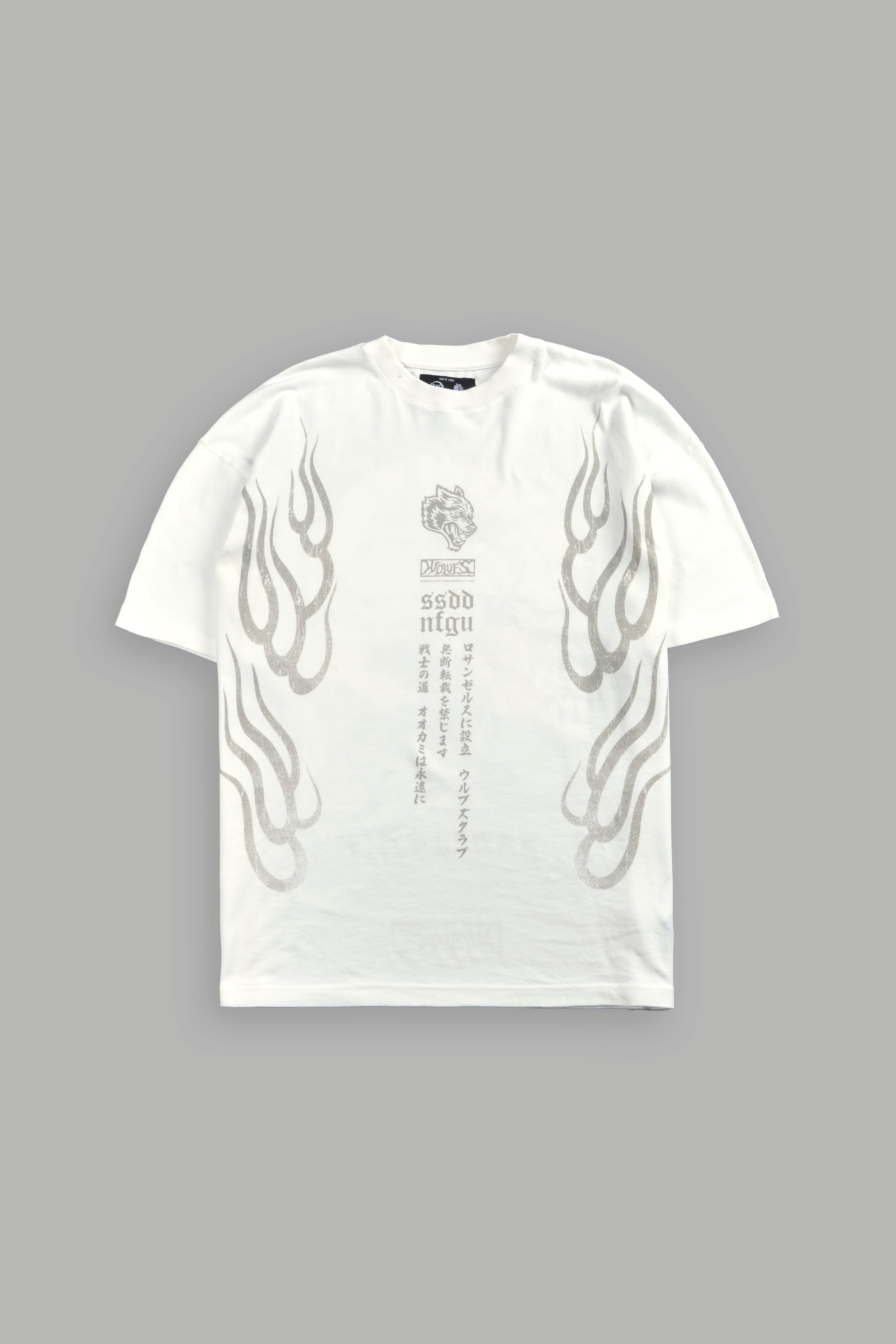 Gyomei Forever Premium Oversized Tee in Cream