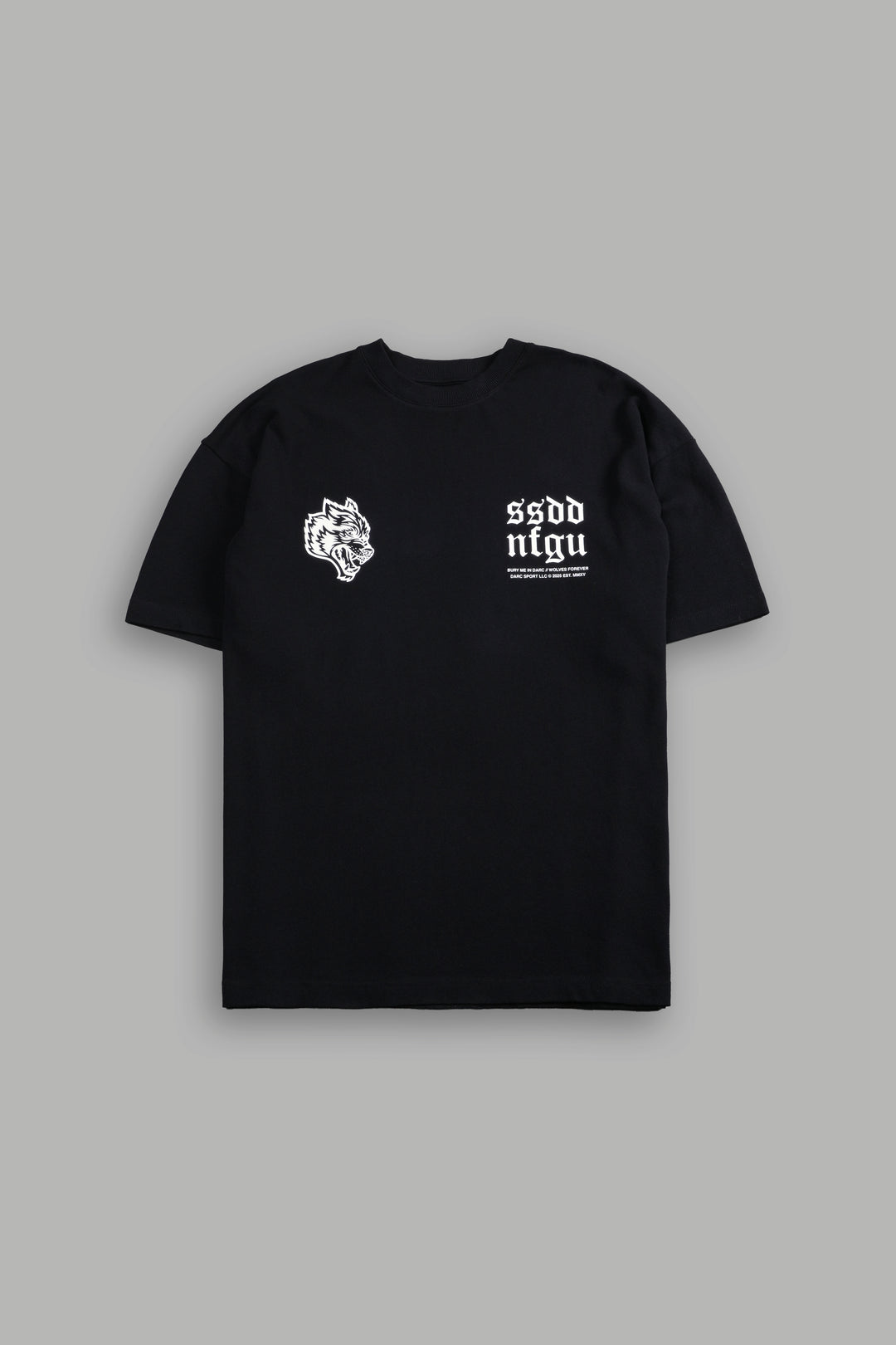Darc Storm "Premium" Oversized Tee in Black