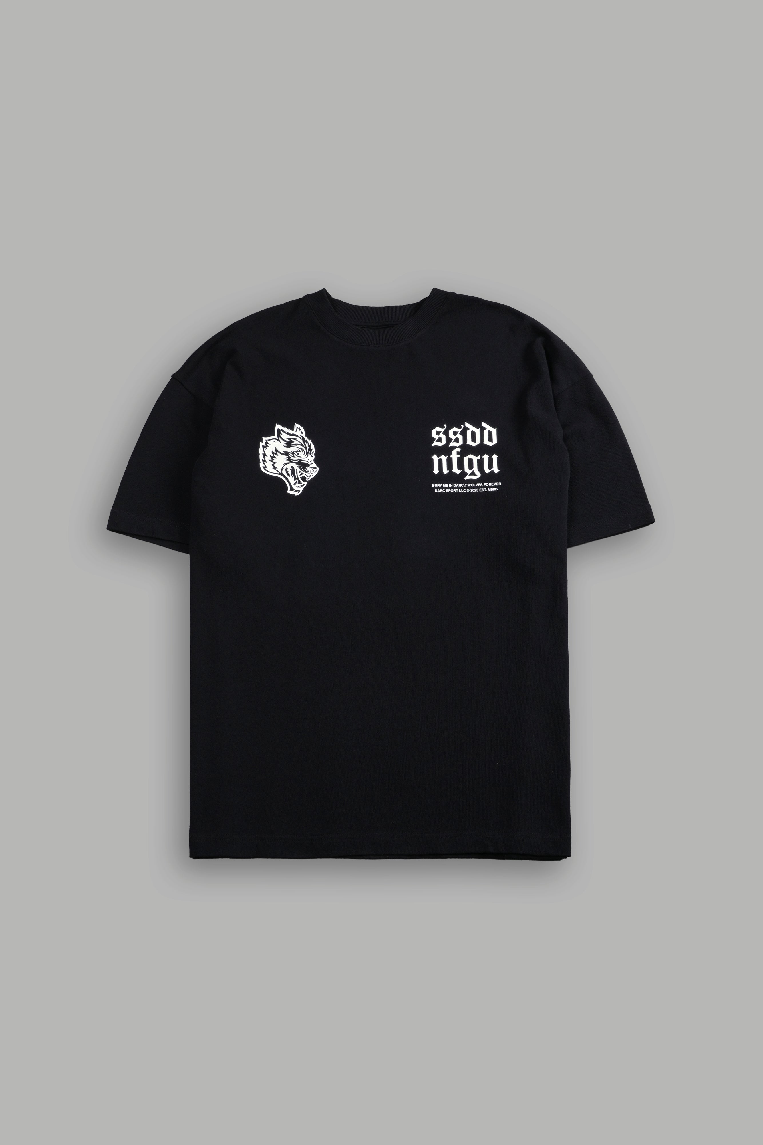 Darc Storm "Premium" Oversized Tee in Black