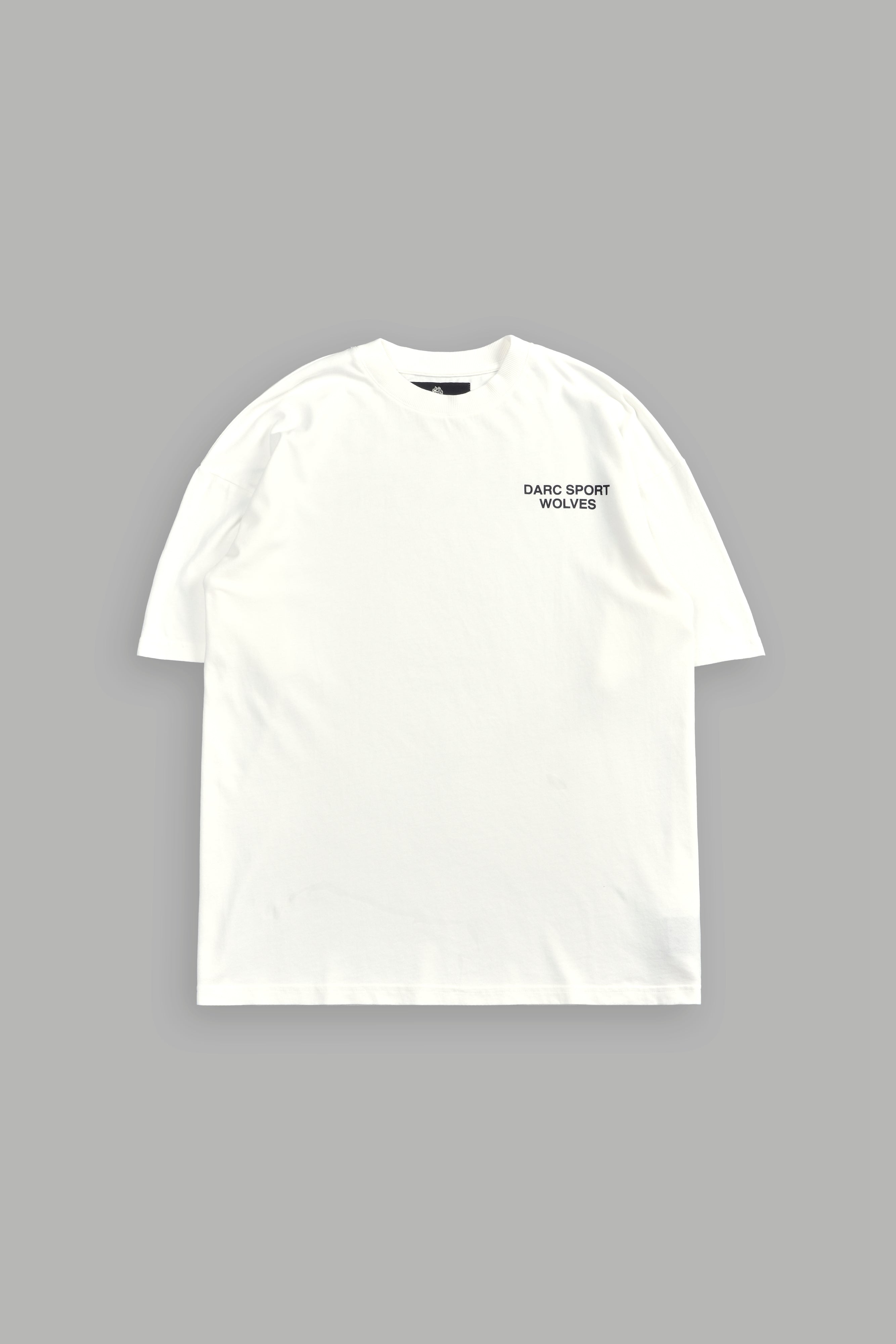 Darc Sport Wolves "Premium" Oversized Tee in Cream