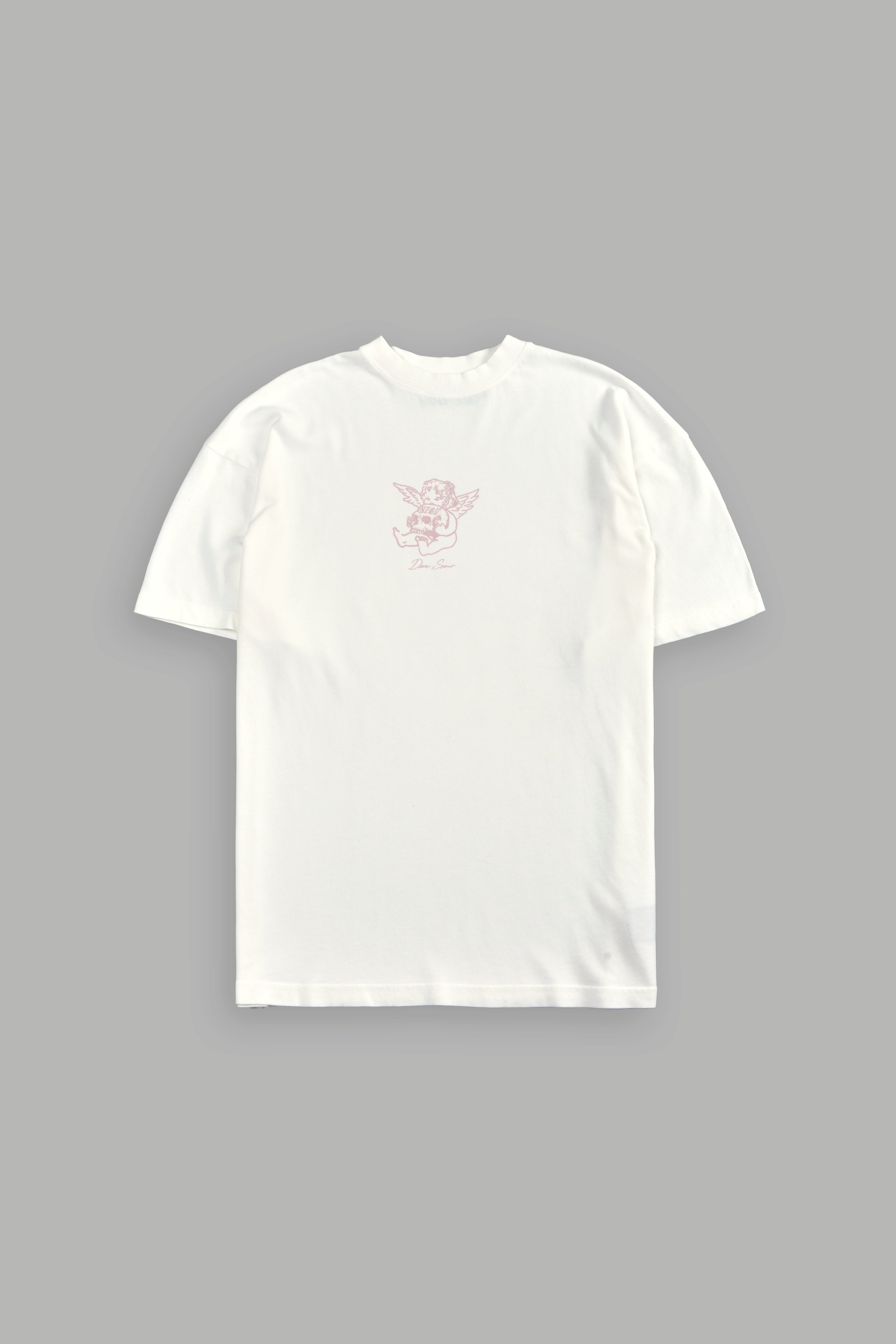 Cherub and the Skull "Pump Cover" Tee in Cream