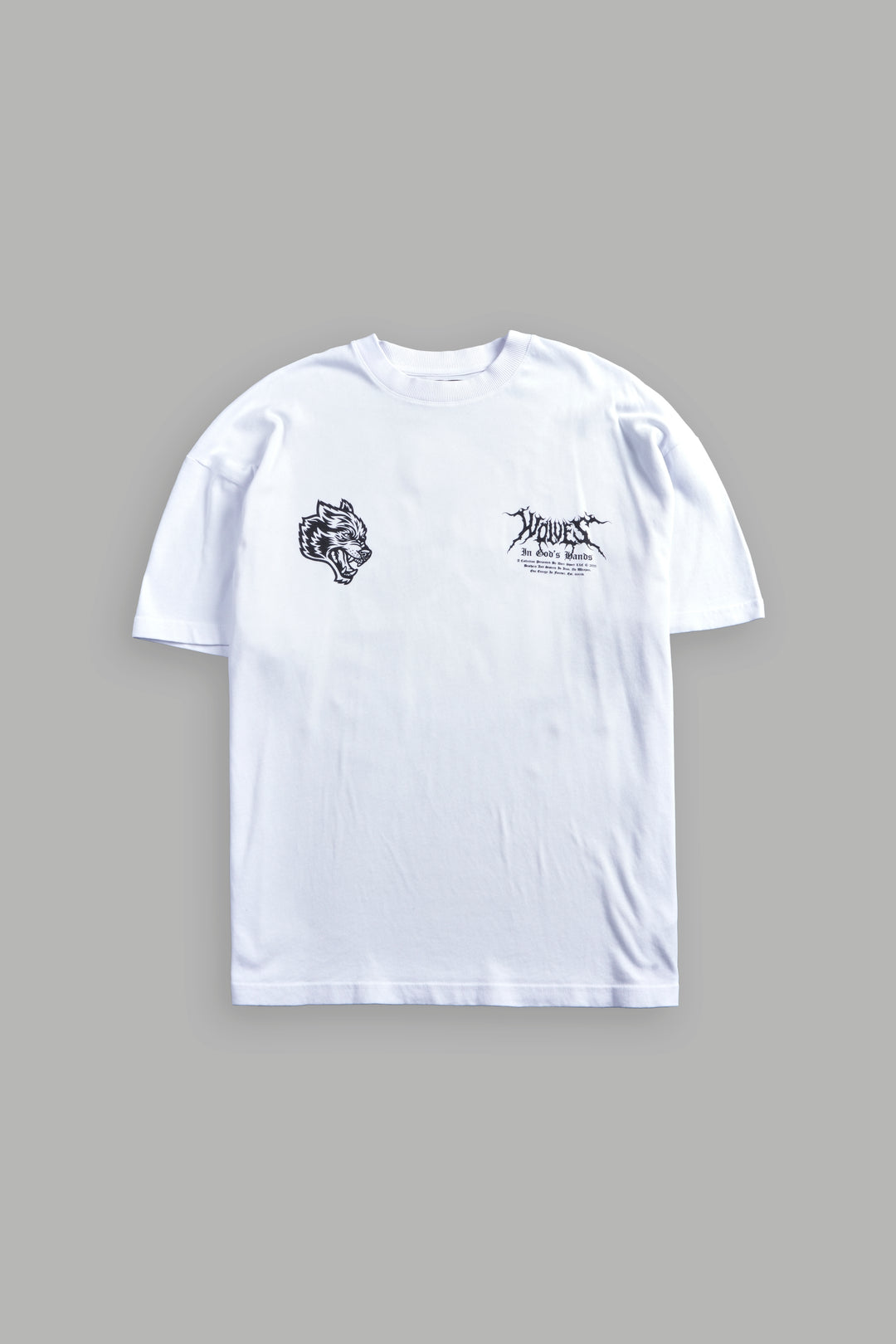 Through The Clouds "Premium" Oversized Tee in White