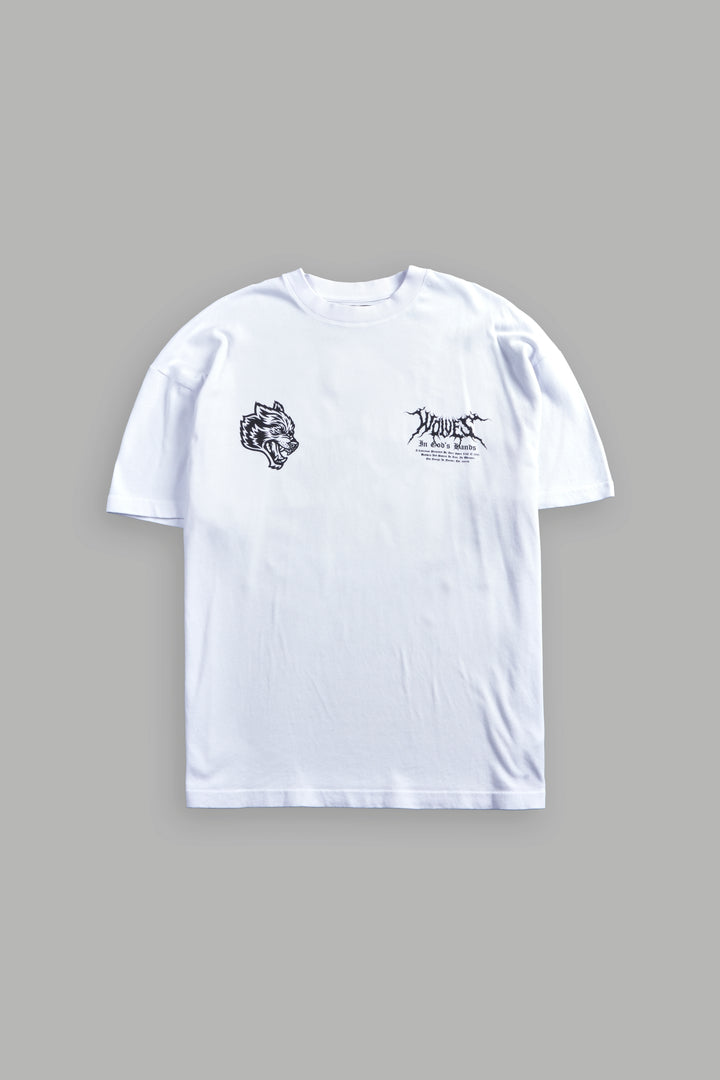 Through The Clouds "Premium" Oversized Tee in White