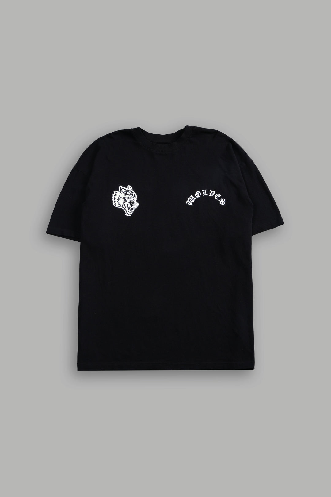 Wolverine Chopper "Premium" Oversized Tee in Black