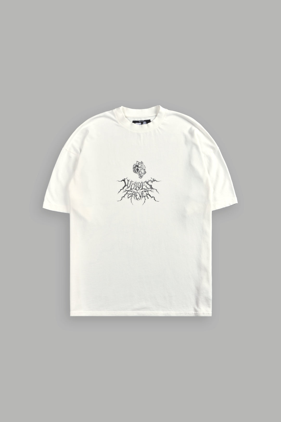 His Resolve "Premium" Oversized Tee in Cream