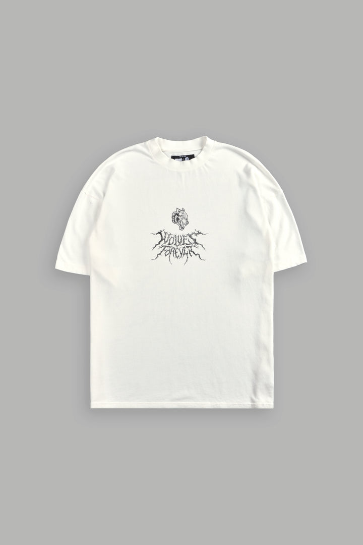His Resolve "Premium" Oversized Tee in Cream