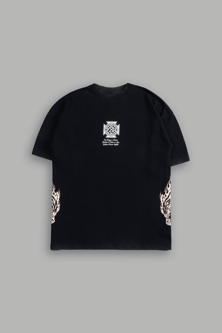 Our Lineage "Premium" Oversized Tee in Black