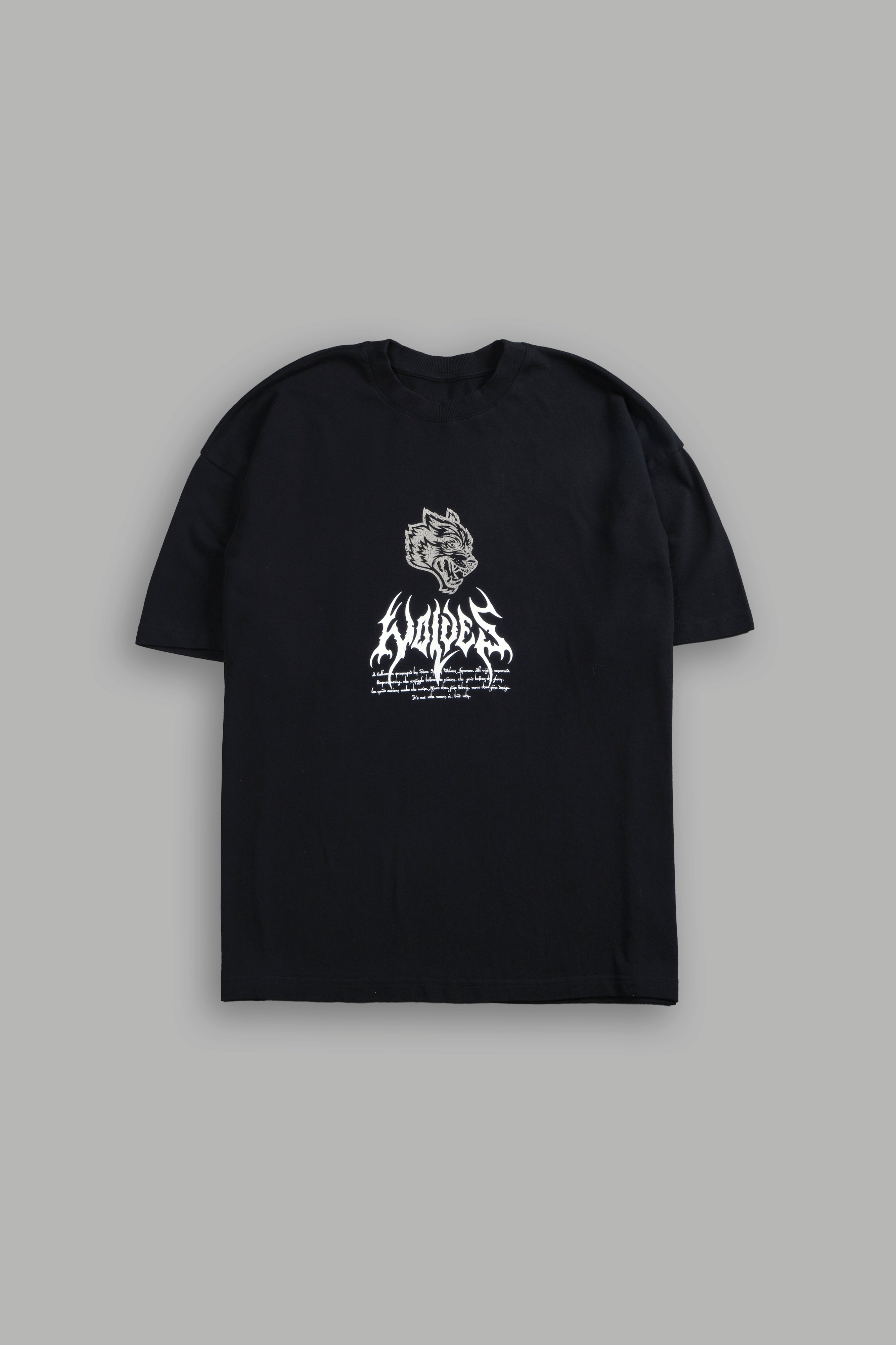 Shadow Shaman "Premium" Oversized Tee in Black