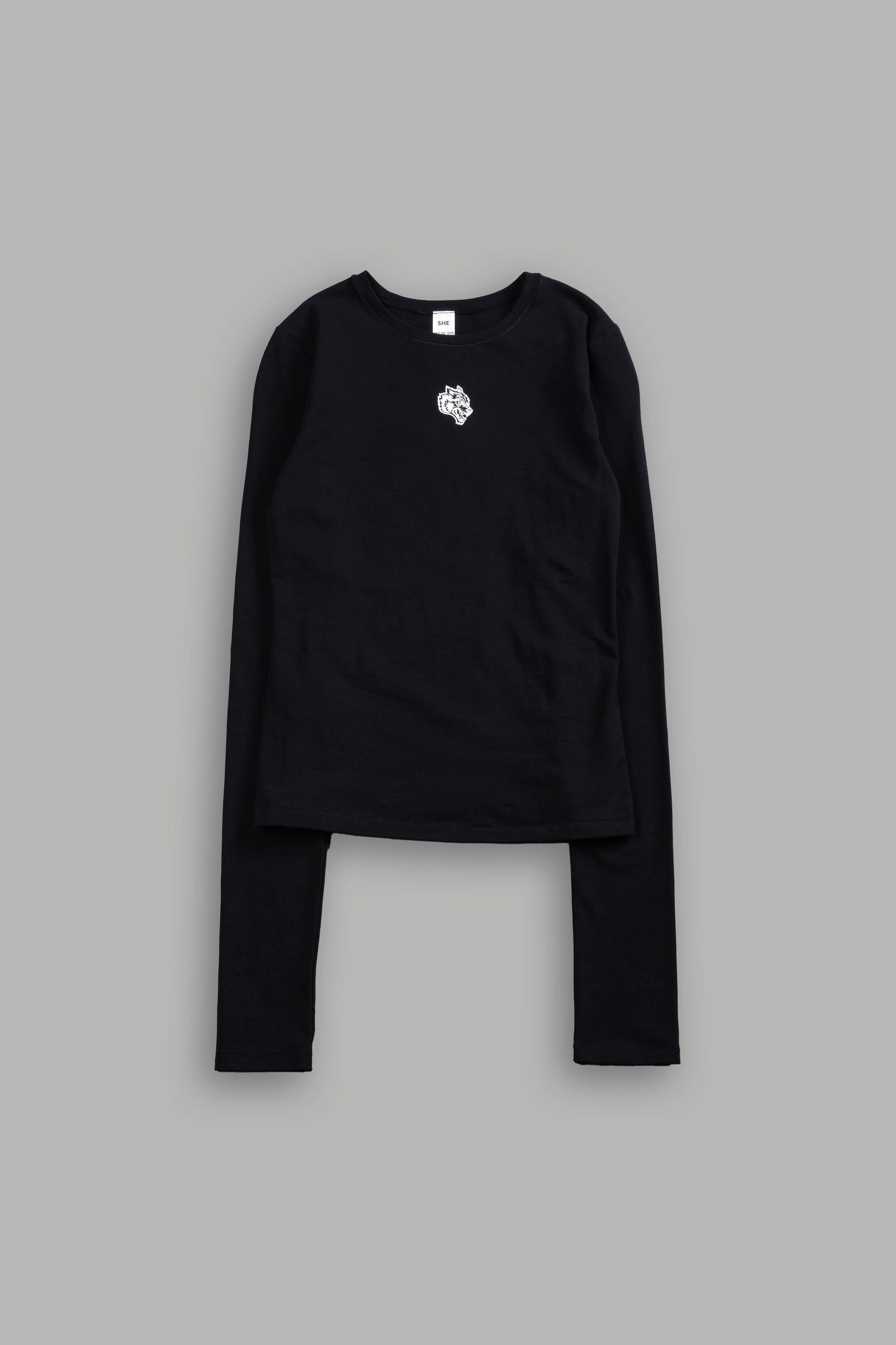Single Wolf "Eden" L/S Tee in Black