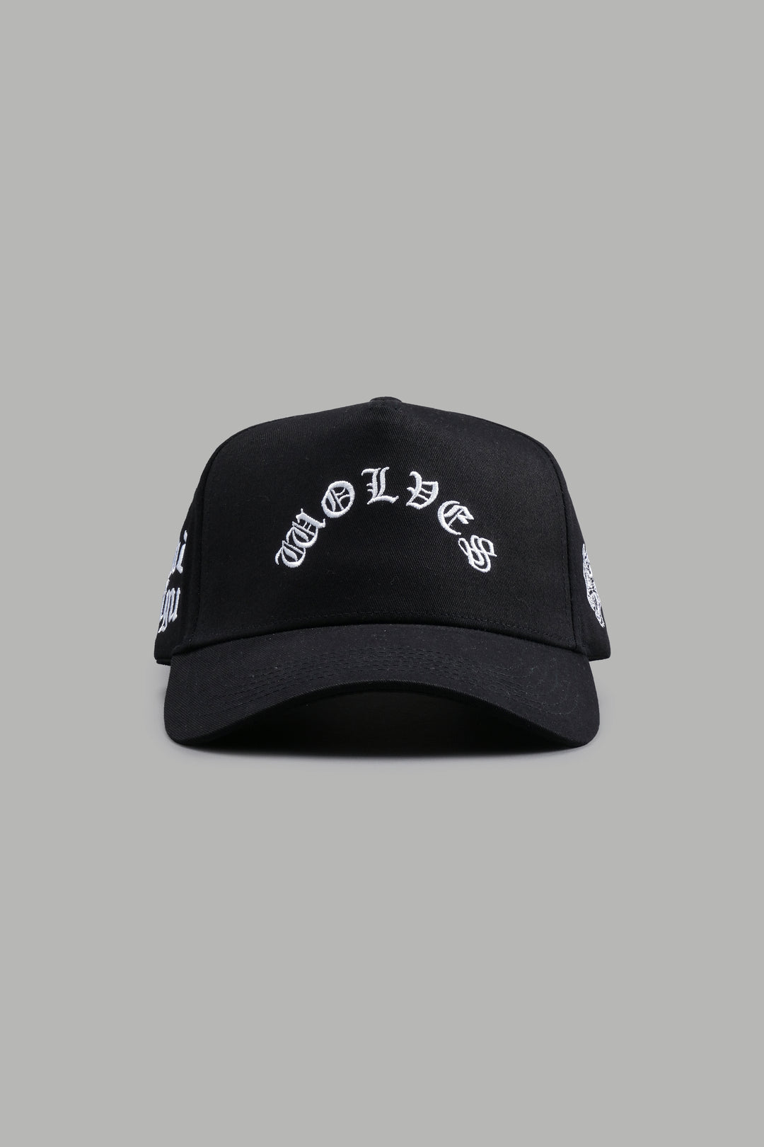 Glory 5 Panel Hat in Black