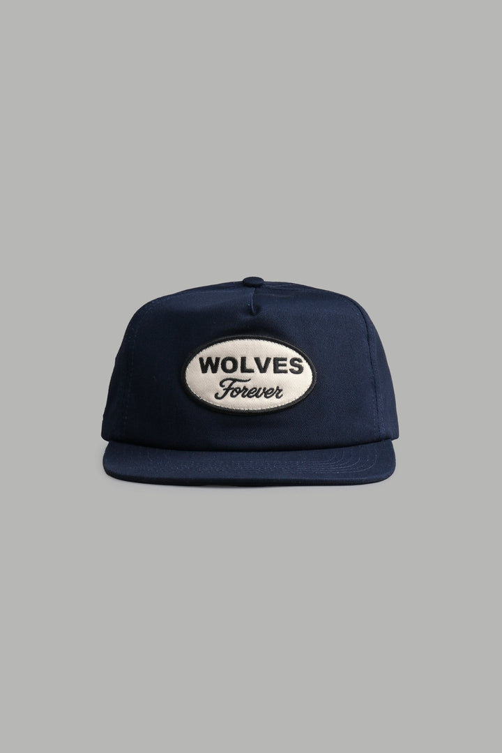 Our Time Vintage 5 Panel Hat in Nightshade