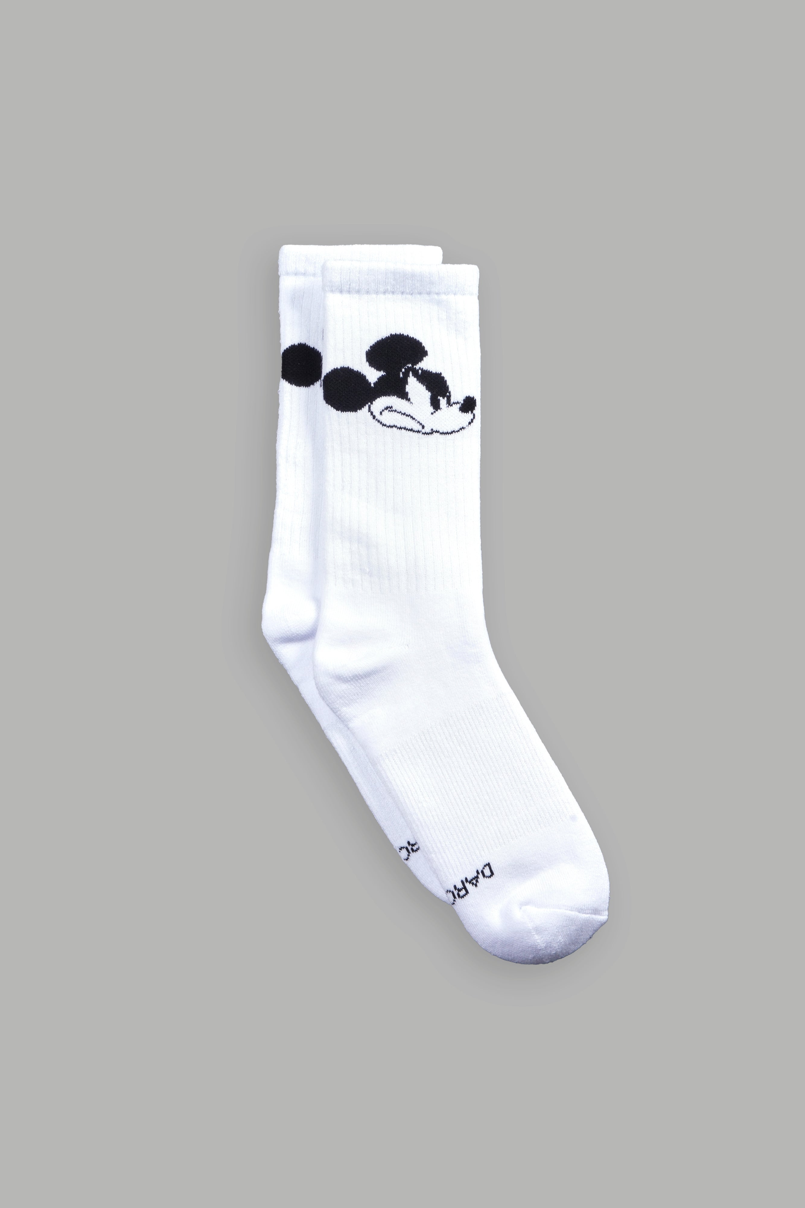 Big Wolf Mickey Classic Socks in White