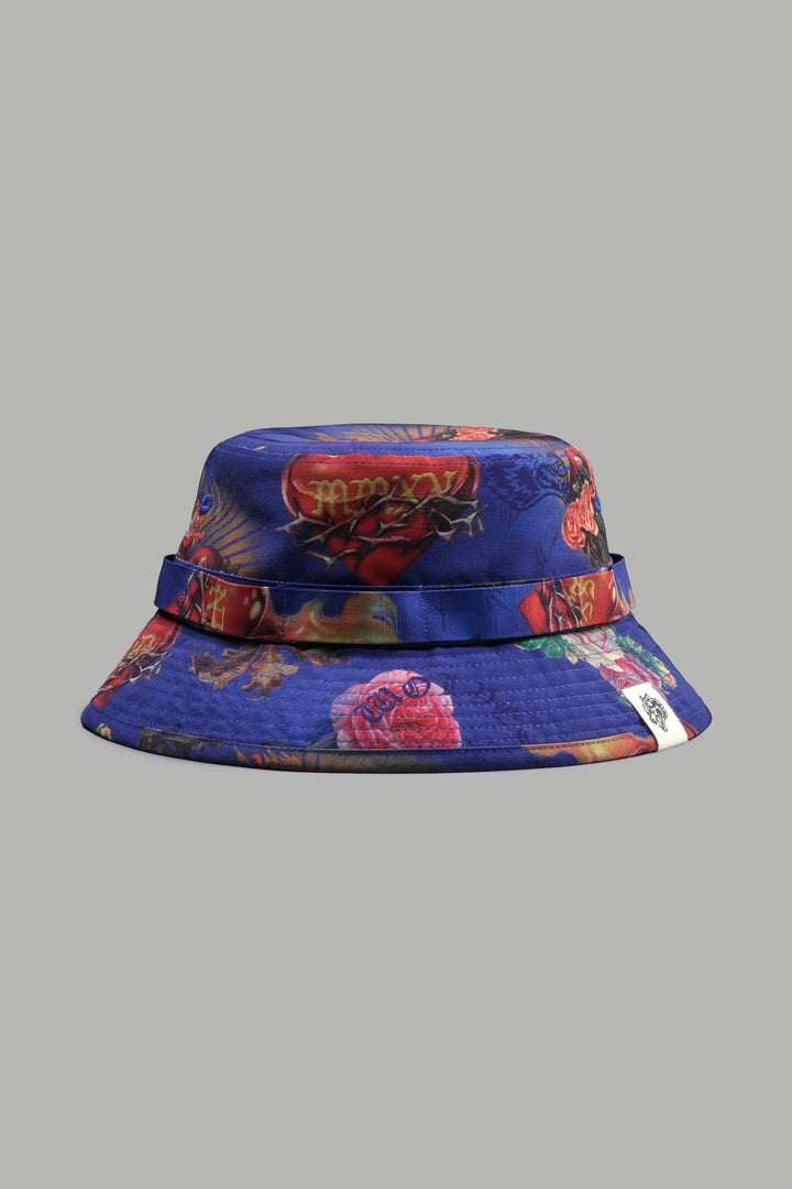 Wolf Patch V2 Boonie Bucket Hat in Corazon de Fuego