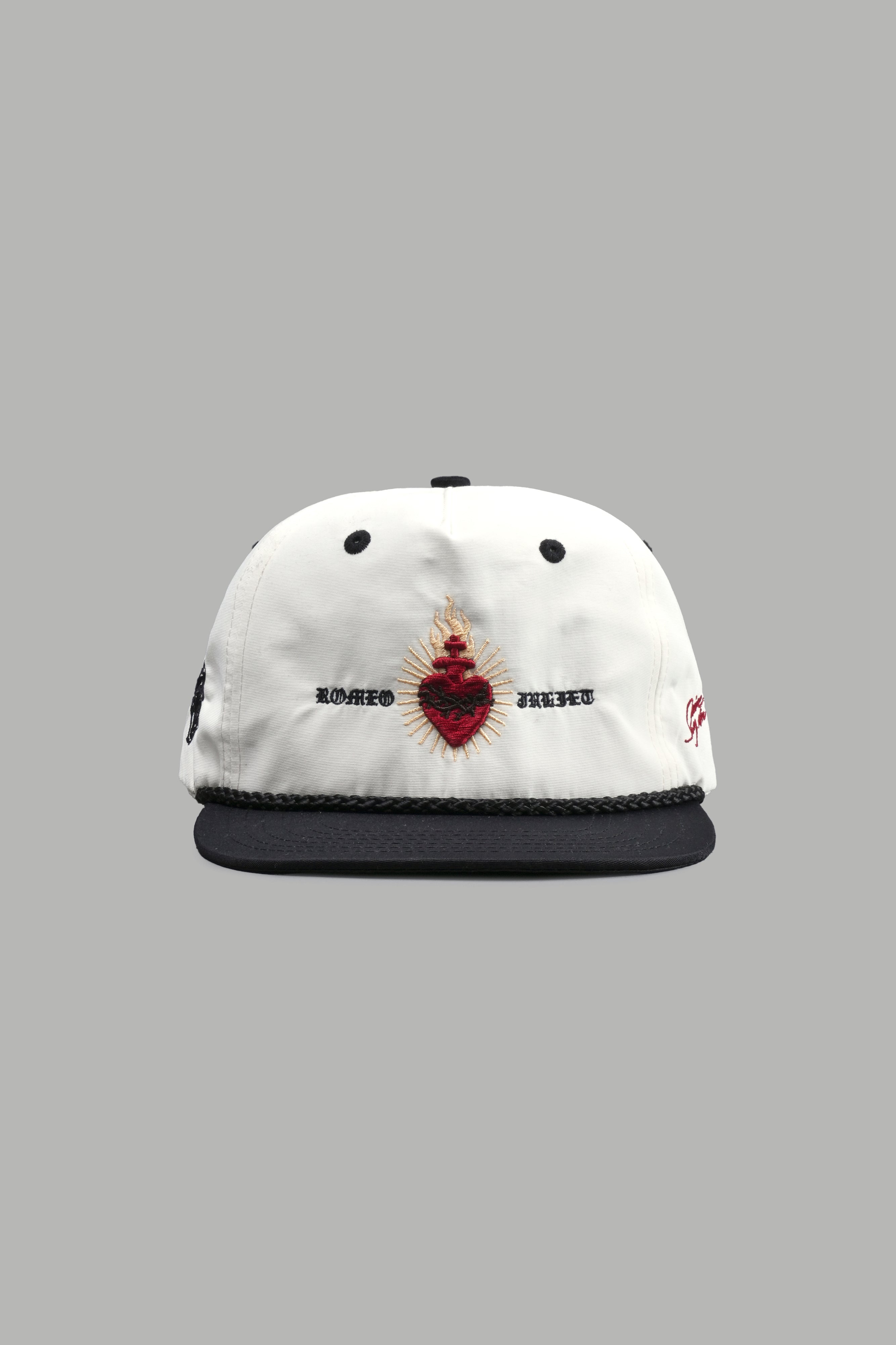 Doomed Love Paradise Hat in Cream/Black