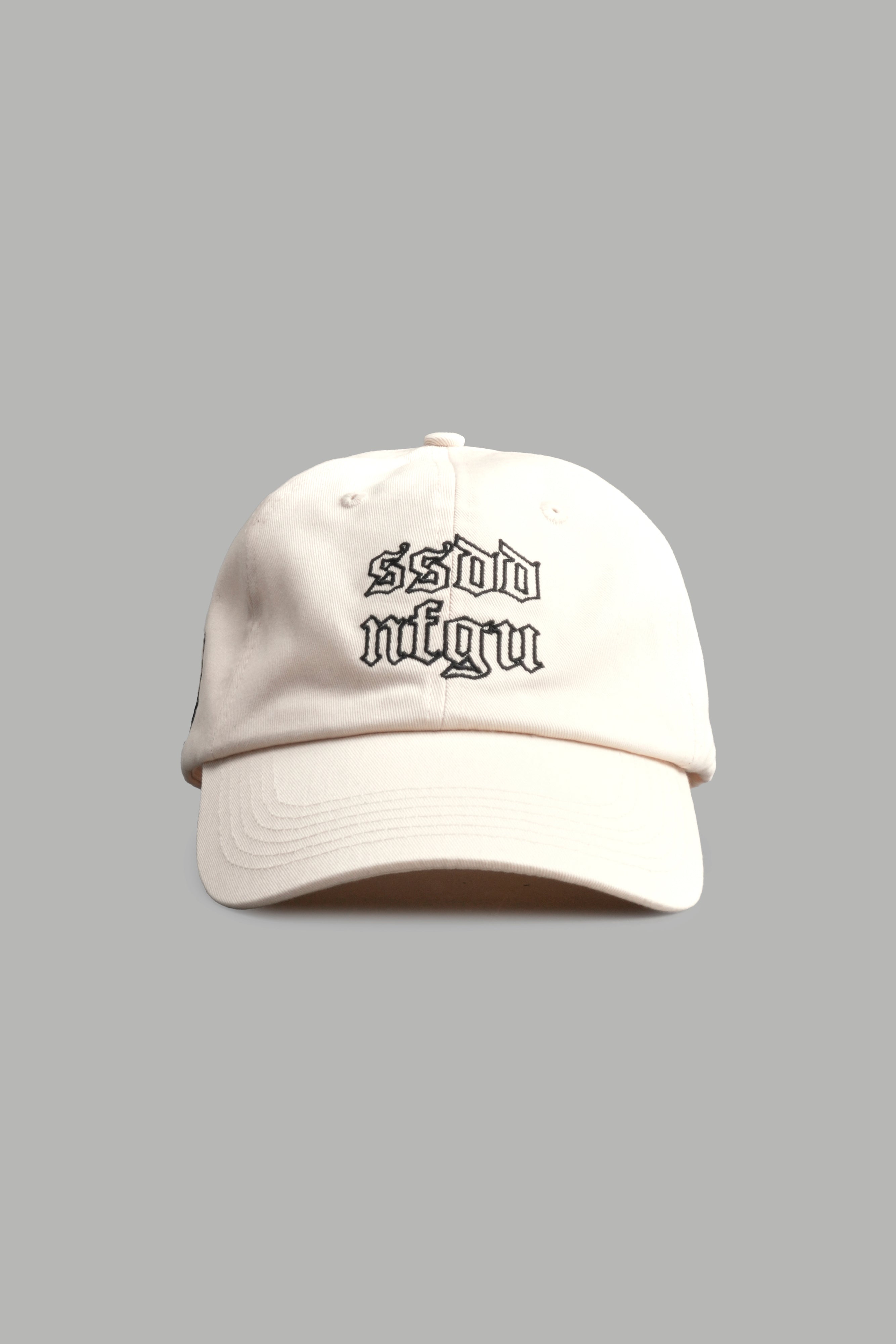 SSDDNFGU Wolf Dad Hat V2 in Cream