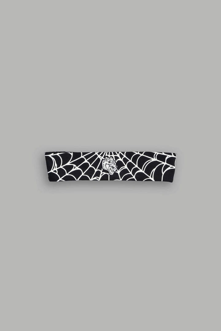 Big Web Energy Headband in Black