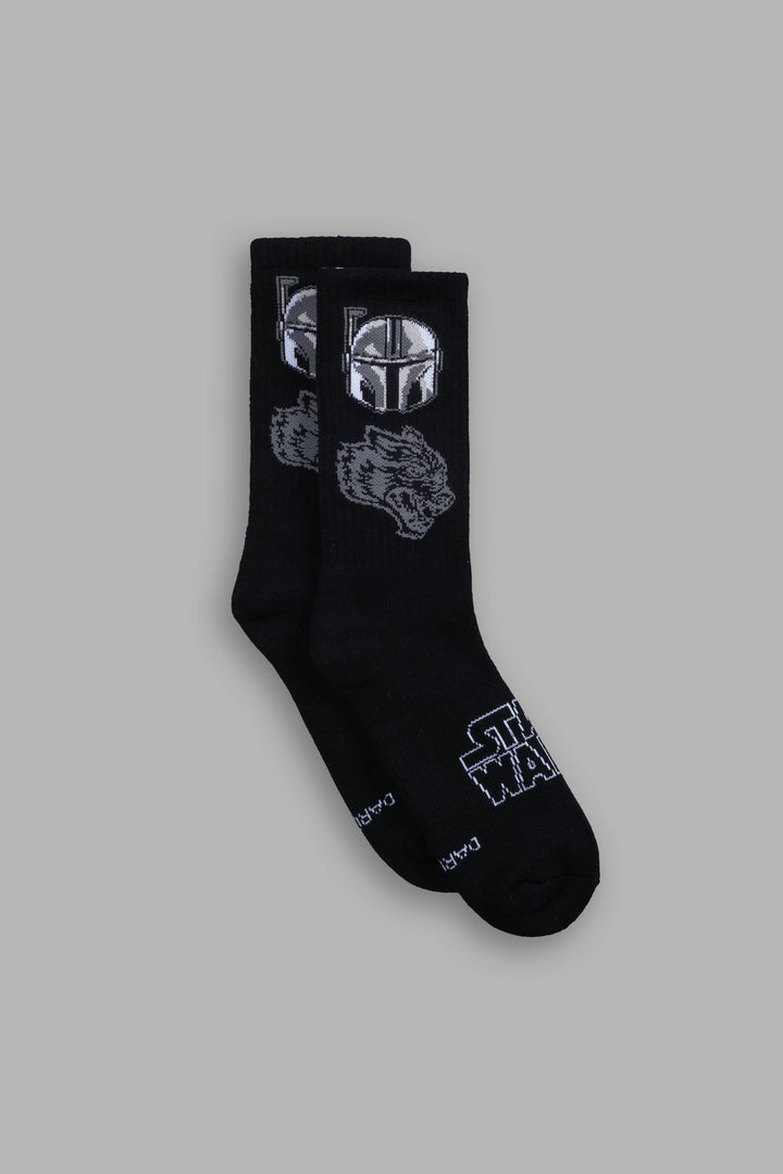 Big Wolf Boba Fett Classic Socks in Black