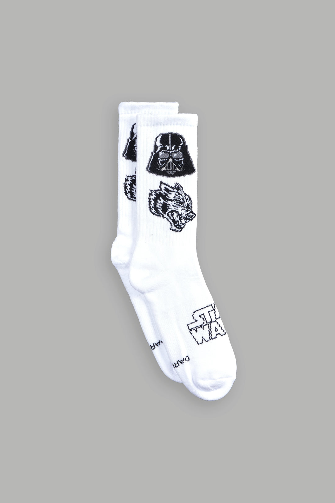 Big Wolf Vader Classic Socks in White