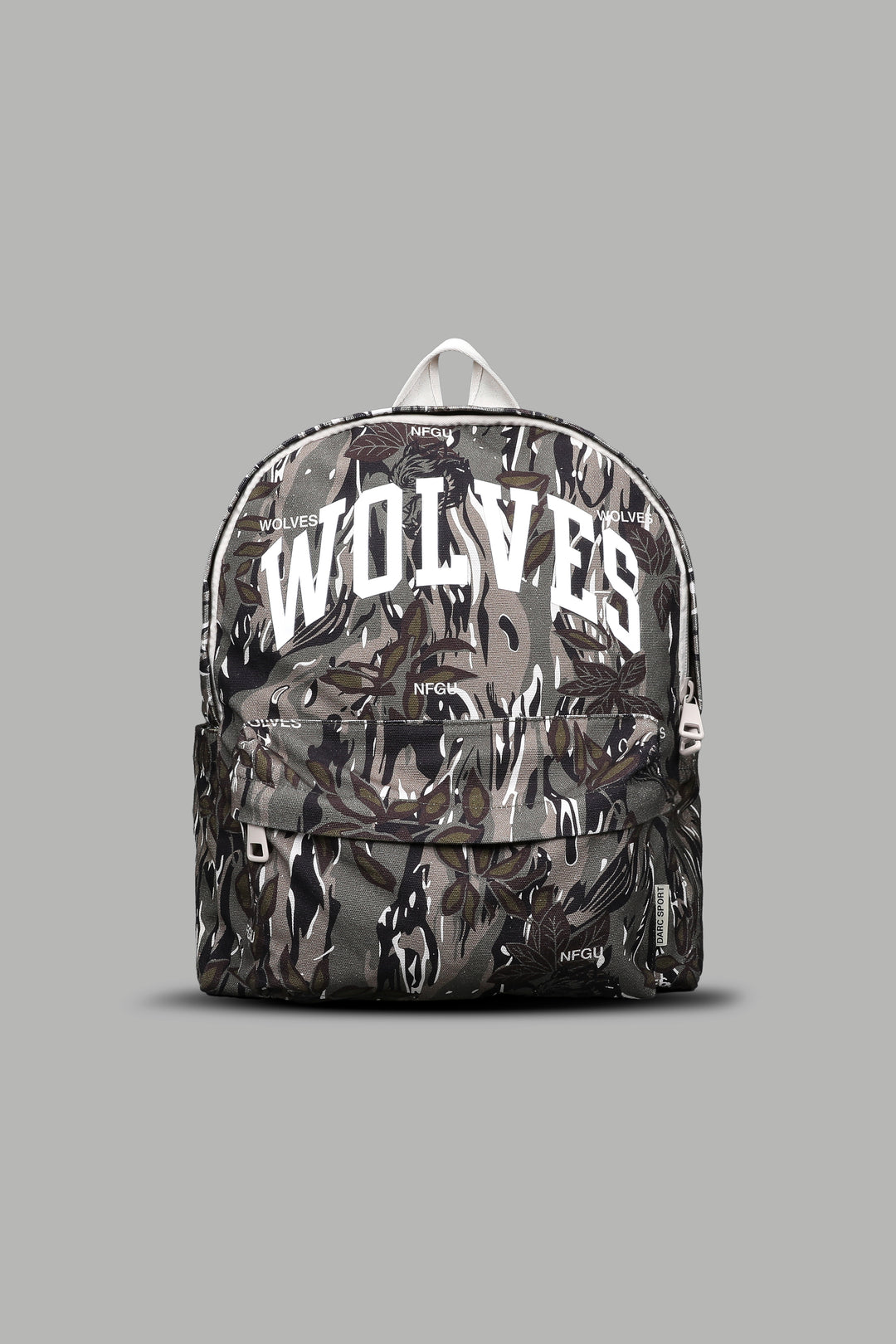 Wolves Everyday Backpack in Darc Coffee Norse Camo