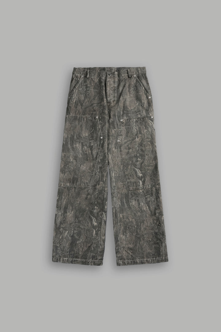 Studded Wolves Chopper Hoffa V2 Pants in Vintage Norse Camo