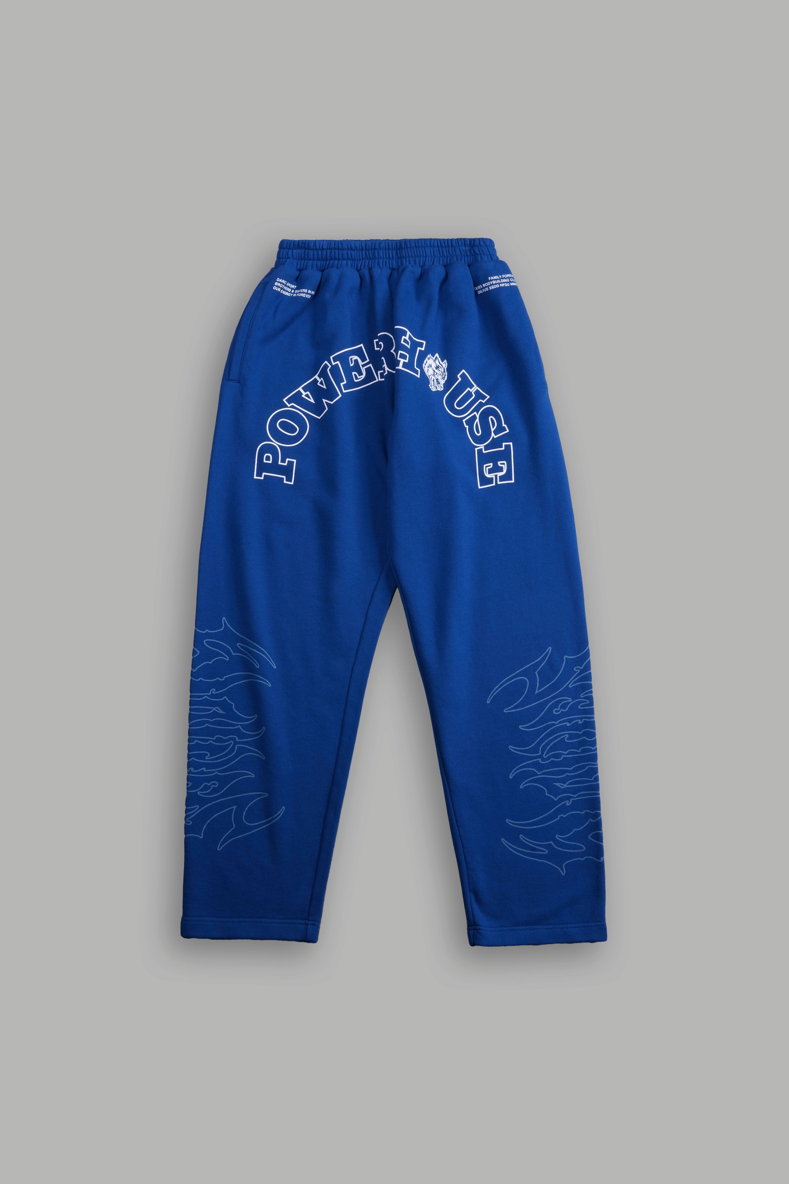 Powerhouse Forever Kumite V2 Sweat Pants in Darc Cobalt