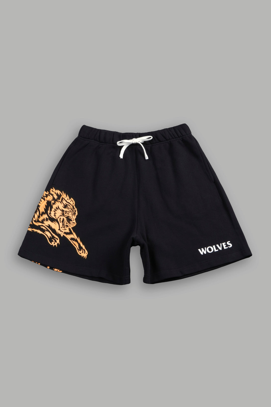 Leap Of Faith V2 Oversized Post Lounge Sweat Shorts In Black