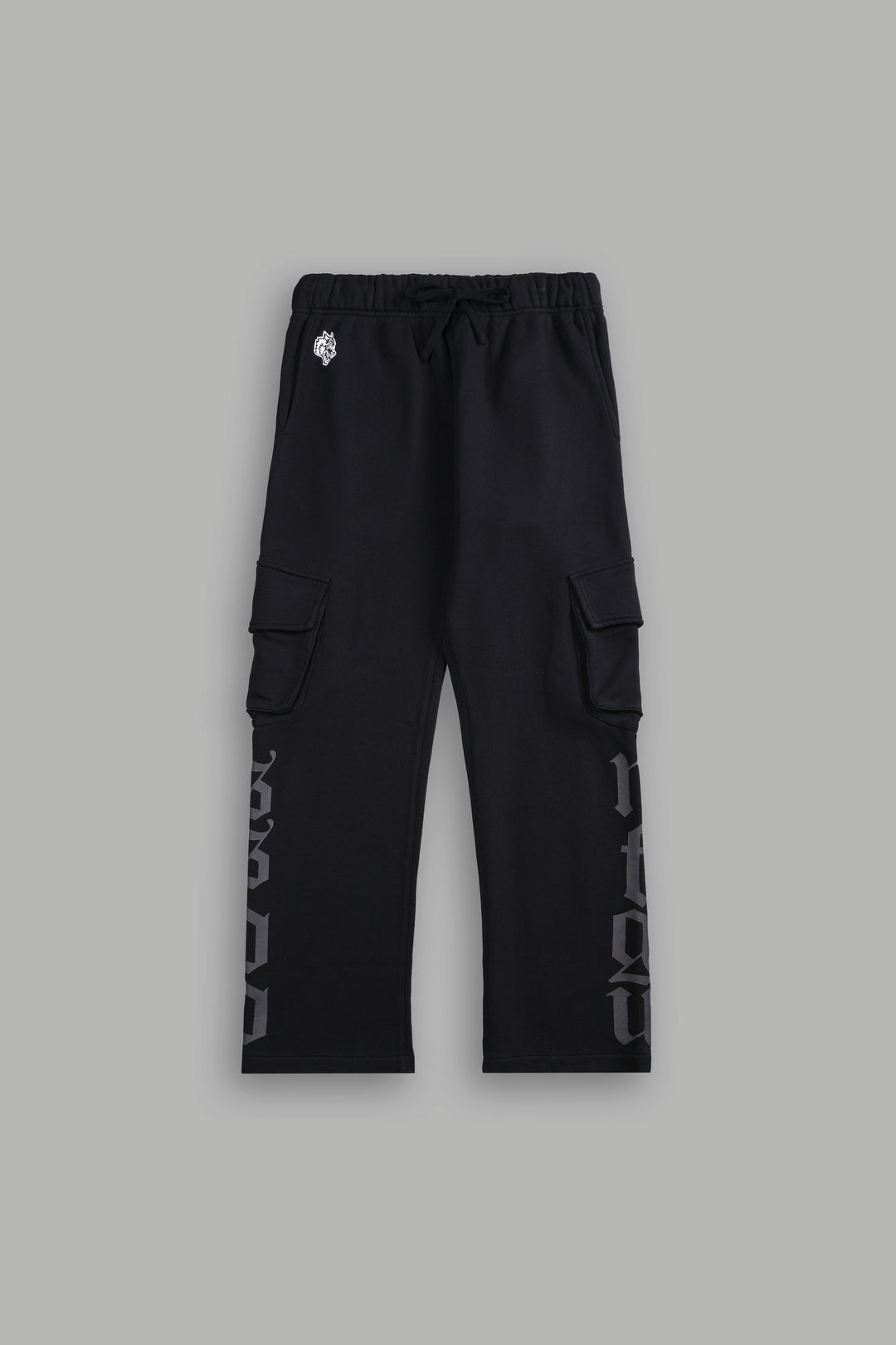 Our Mantra Bigelow Cargo Sweat Pants in Black