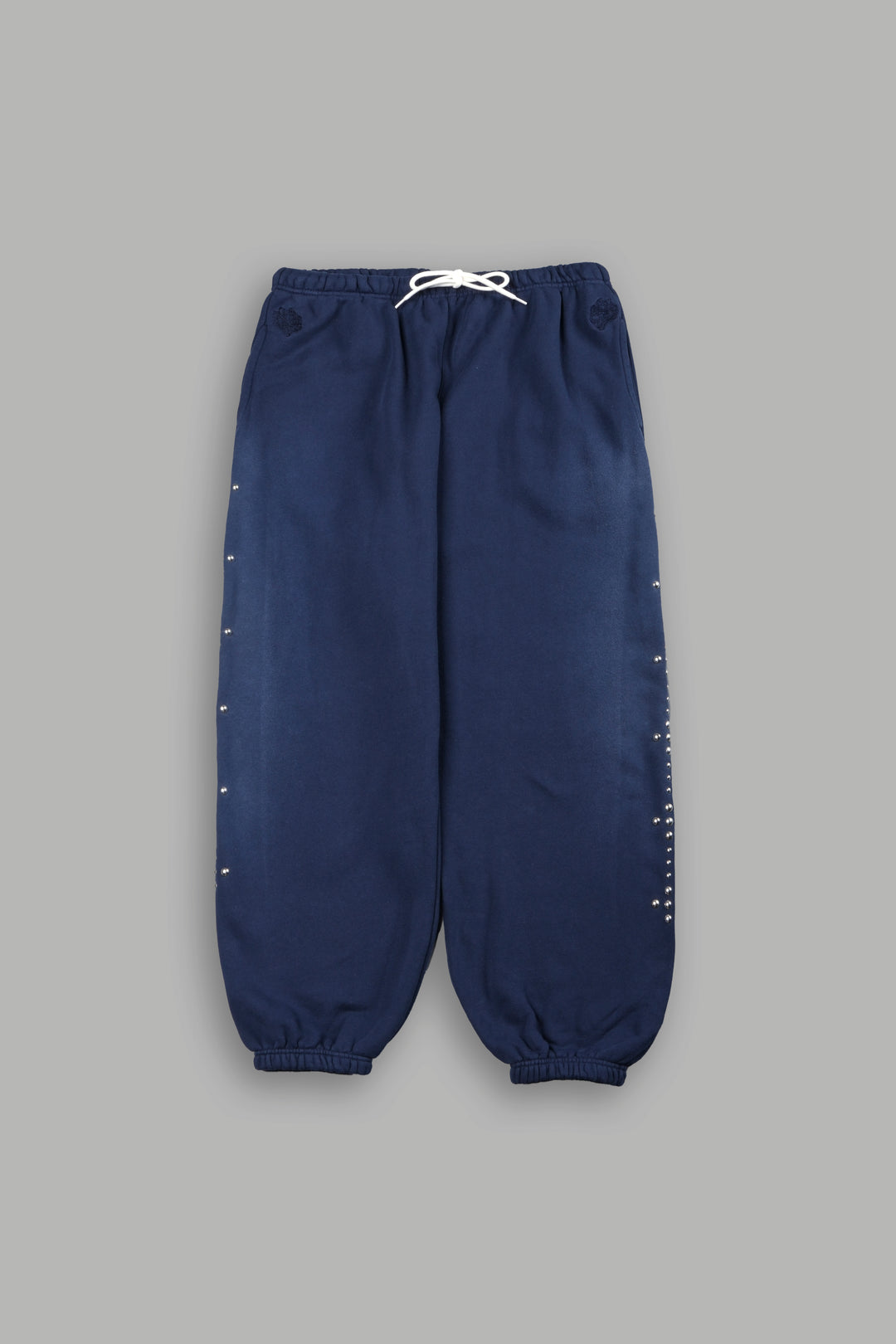Wolves Heritage Lightweight Lounger Sweat Pants In Navy Sun Fade