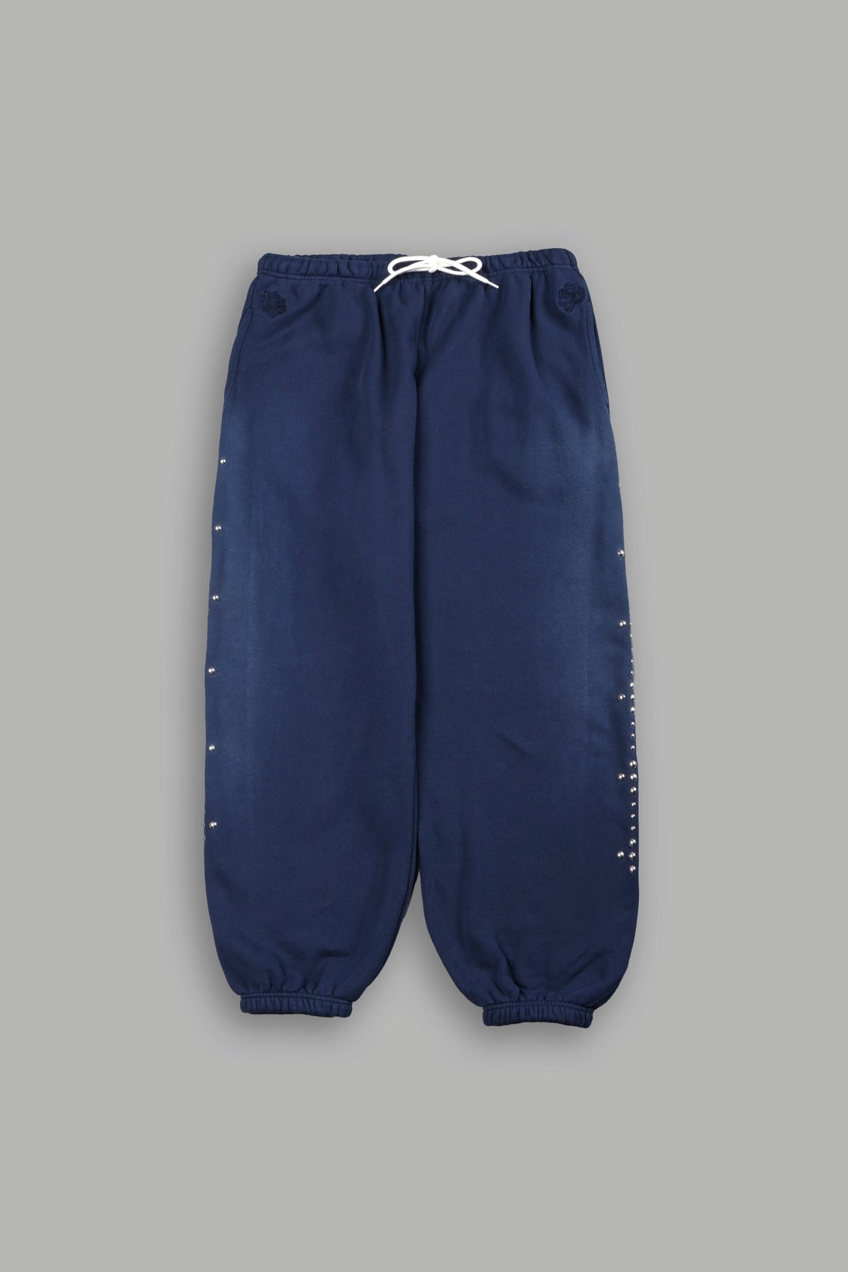 Wolves Heritage Lightweight Lounger Sweat Pants In Navy Sun Fade