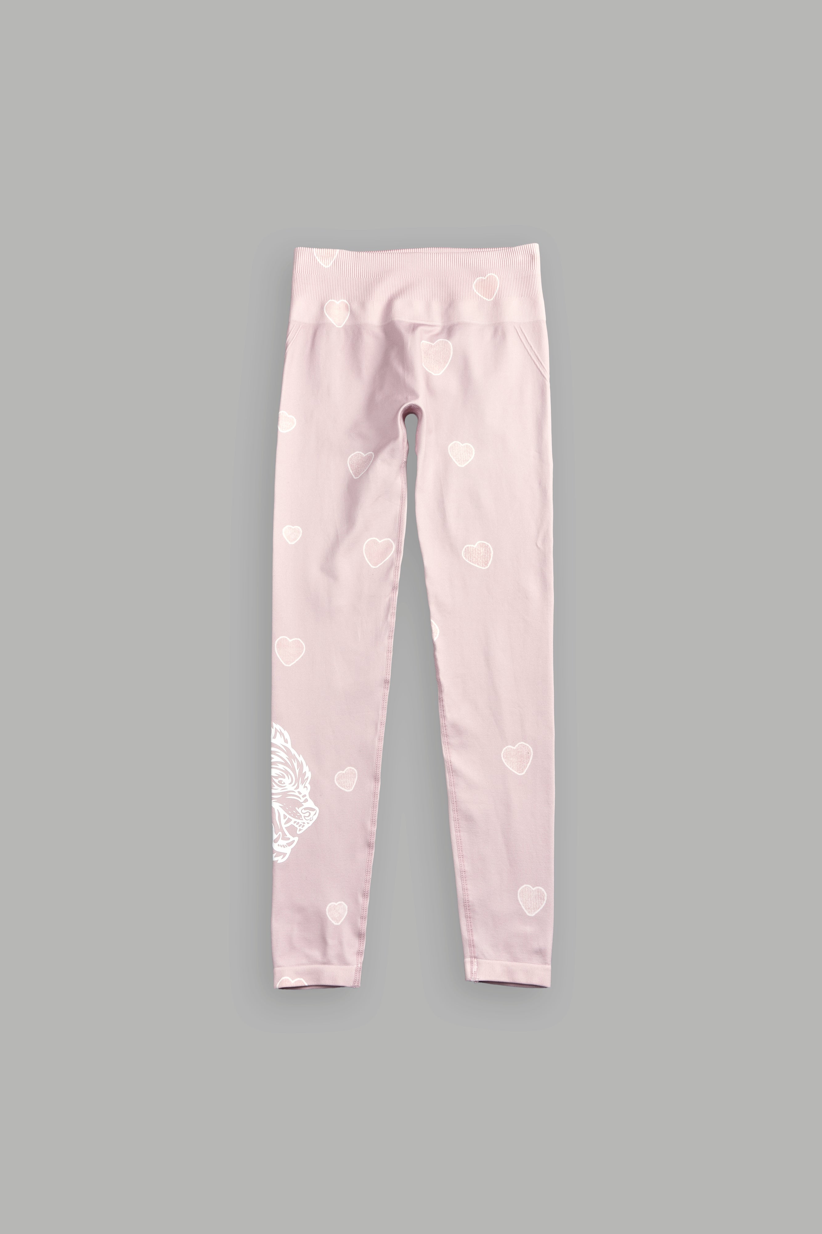 Her Energy "Everson" Huxley Scrunch Leggings in Heart Candy Blush Pink