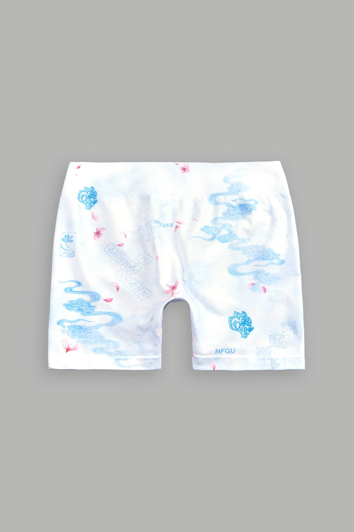 Wabi-Sabi Harlow Soft Seamless Shorts in Sakura Dream