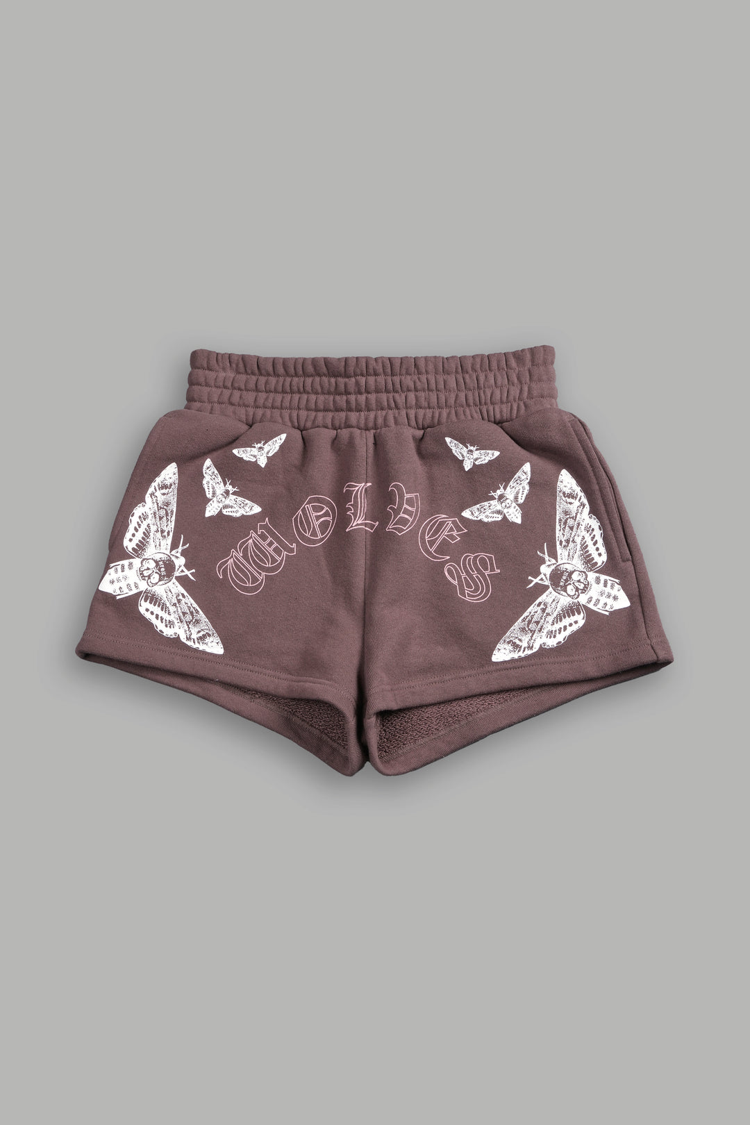 Stick Together Everson Sweat Shorts in Rose Taupe