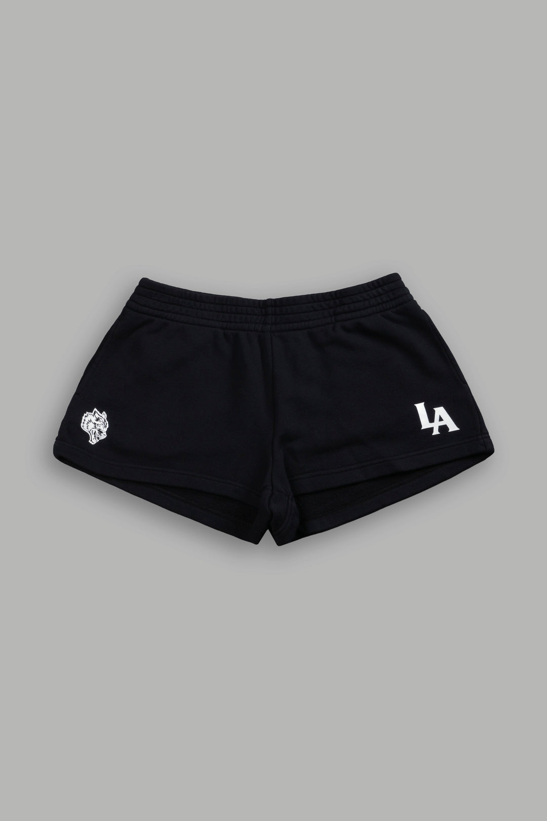 La Wolves V2 Ellie Sweat Shorts in Black