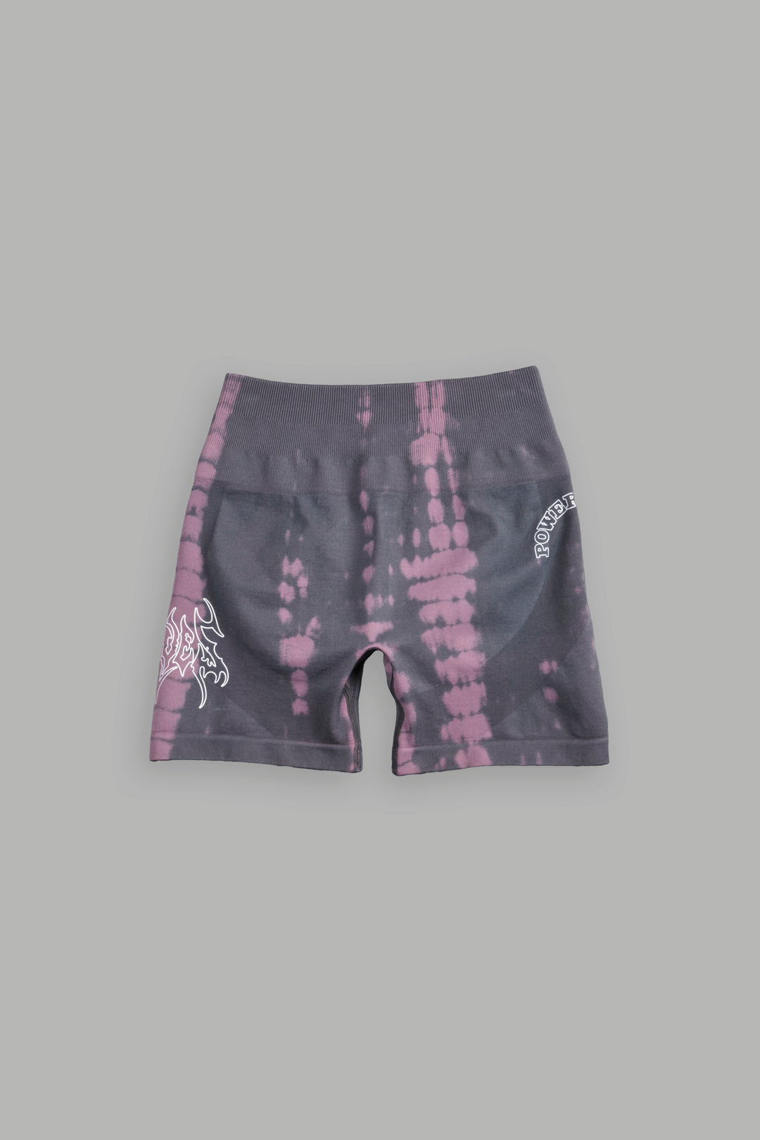 Powerhouse Of The Wolves Everson Seamless "Training" Shorts in Cipher Purple Serpent