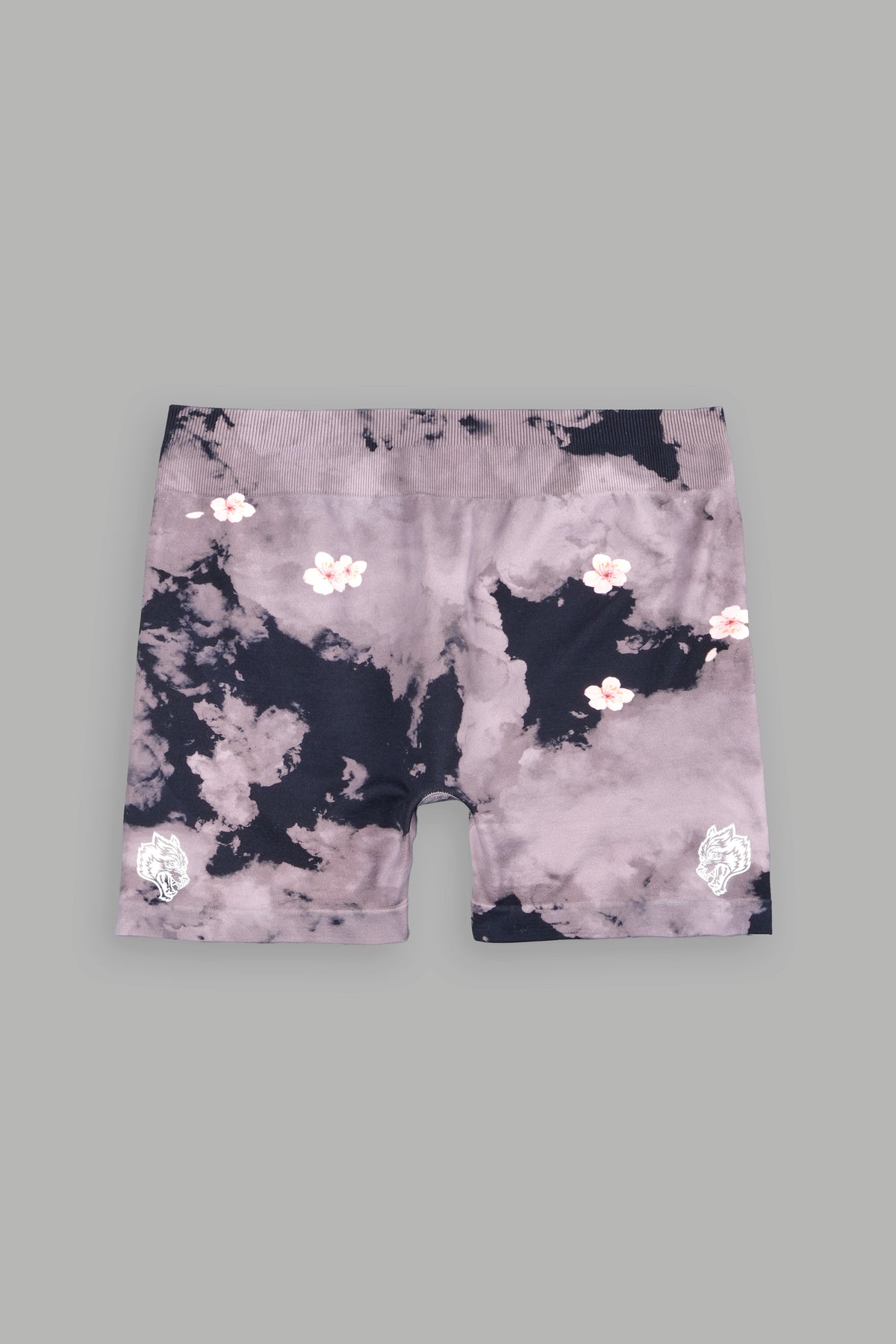 Dual Wolf Harlow Soft Seamless Shorts In Sakura Rose Taupe Clouds