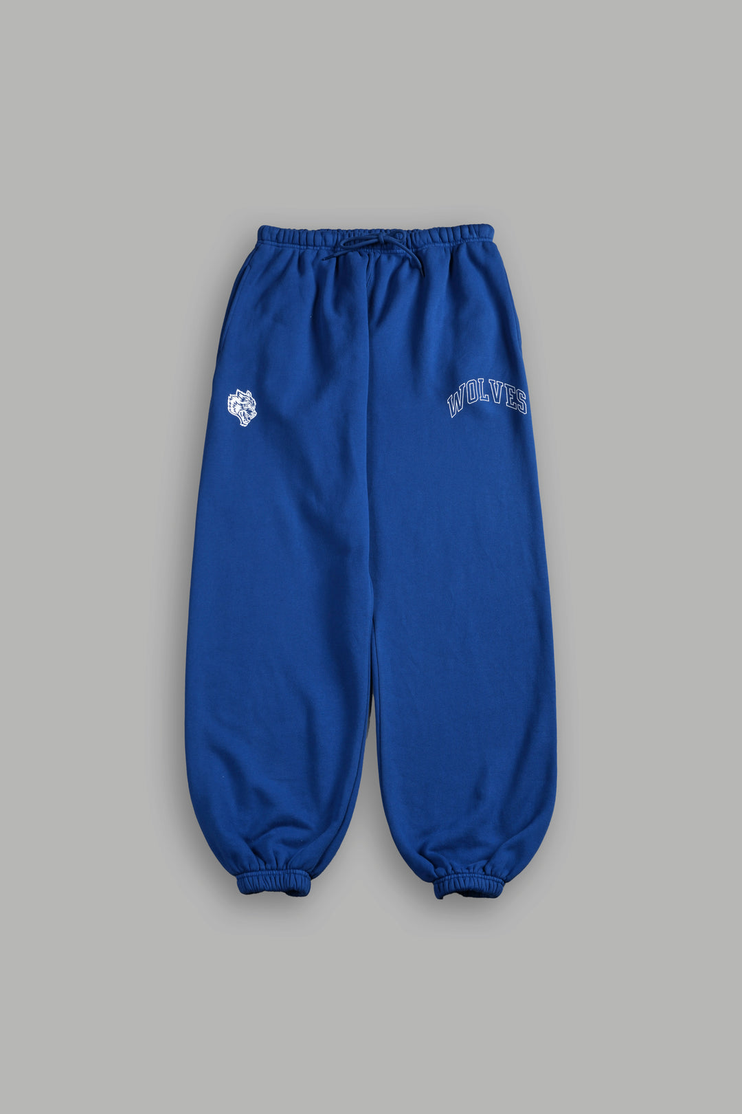 Wolf Loyalty Lightweight Lounger Sweat Pants in Cobalt Blue