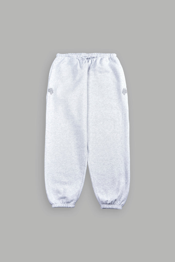 Dual Lightweight Lounger Sweat Pants In Super Light Athletic Gray