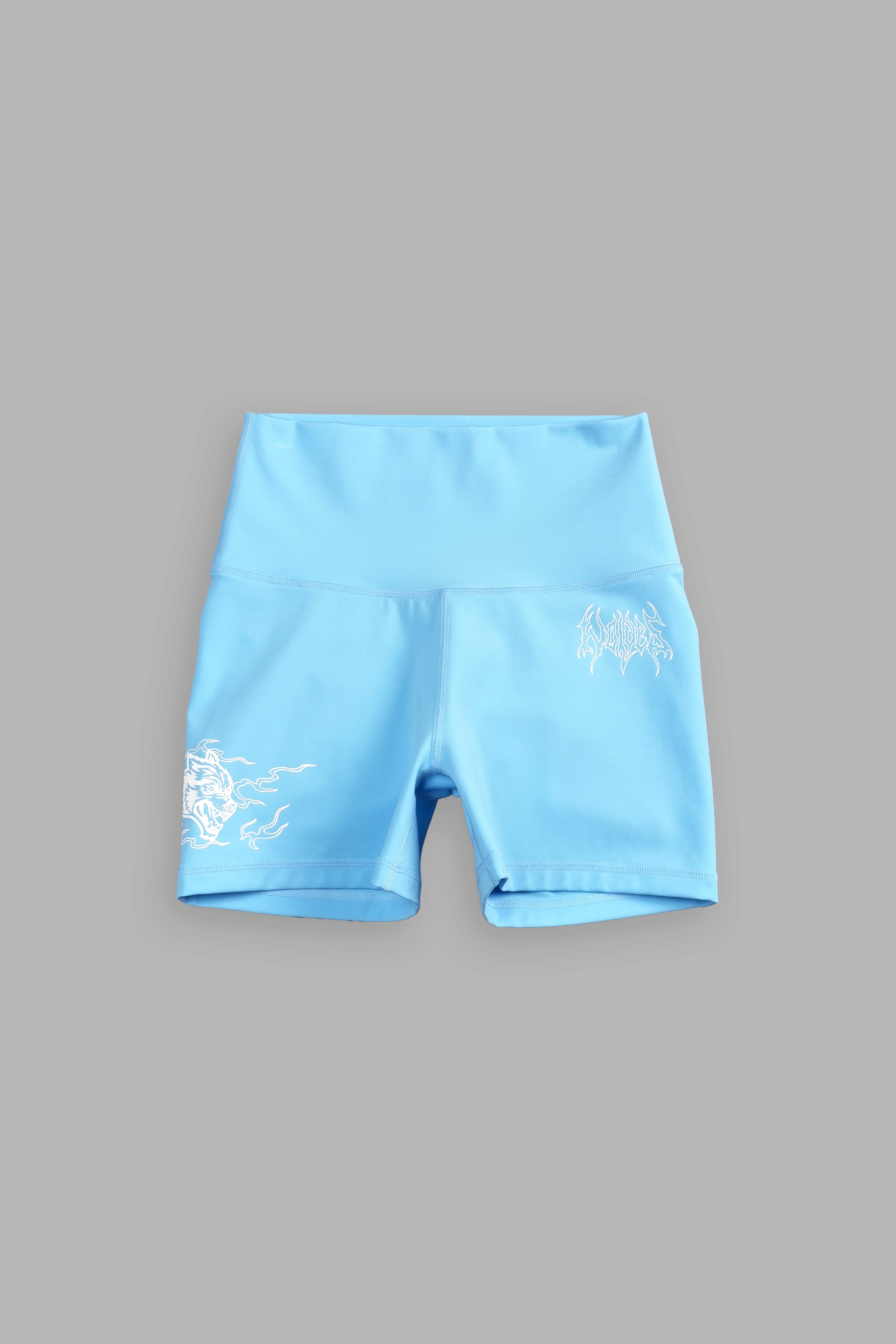 Eternal Flame Energy Pump Shorts in Blue Crane