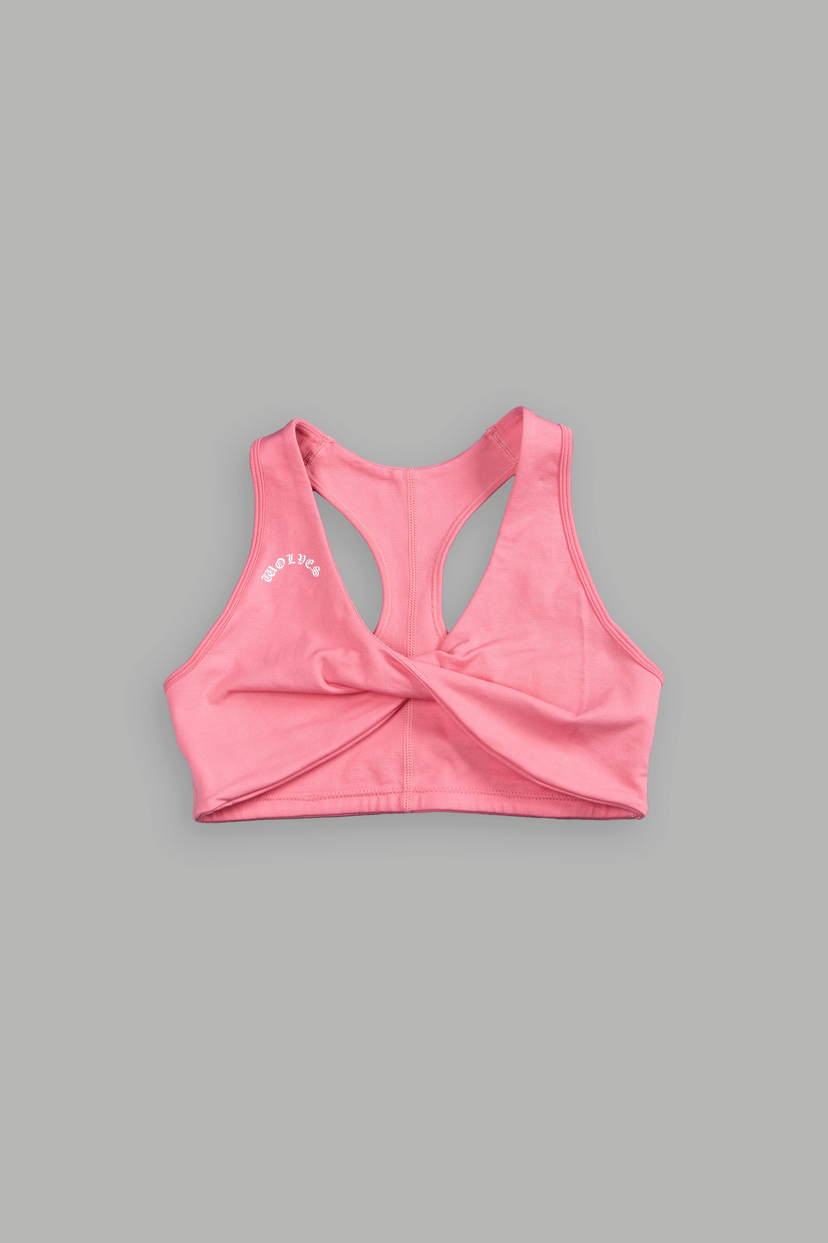 Chopper "Everson" Seamless Twist Bra in Frosted Rose