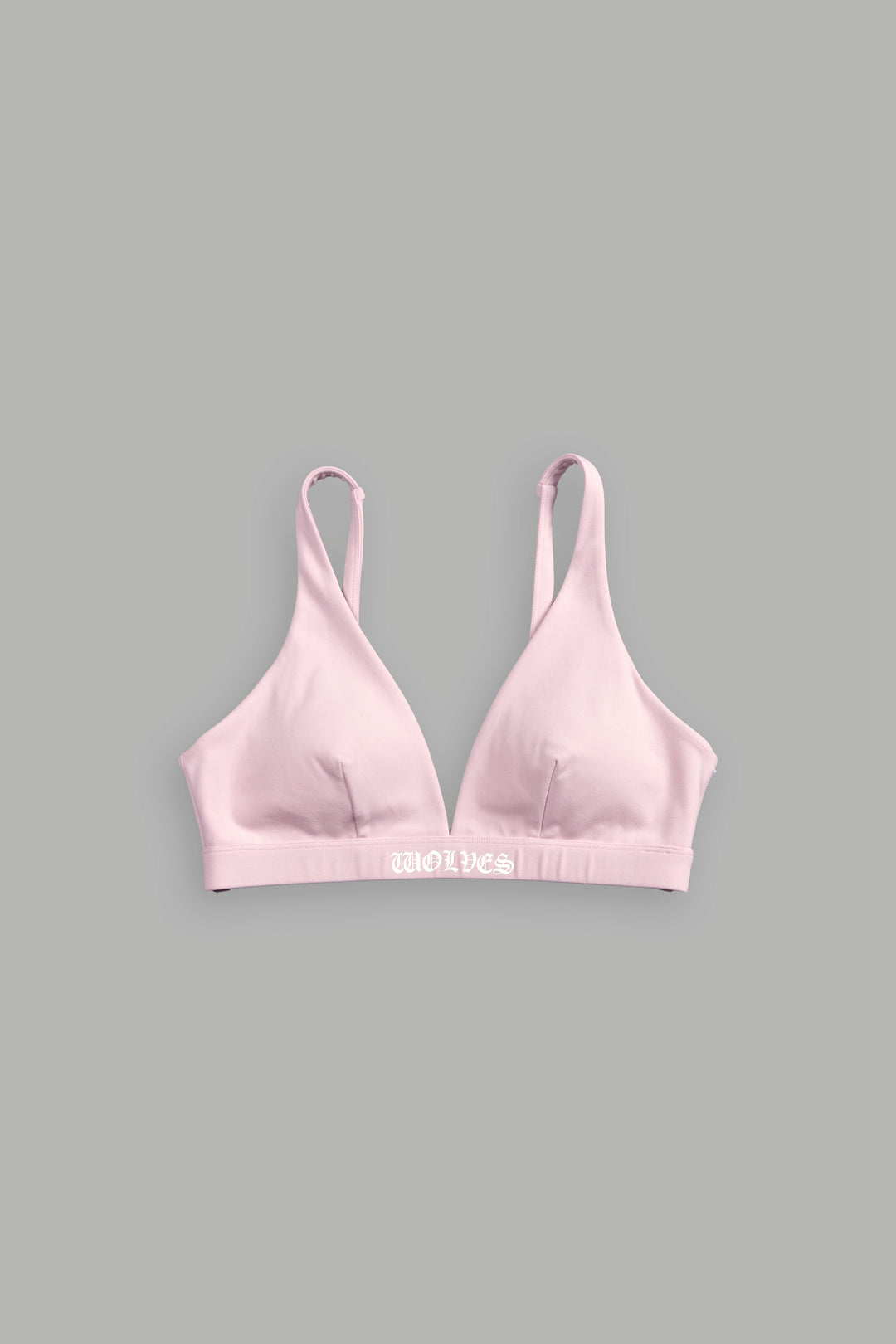 She Chopper V Sports Bra in Pink Dust