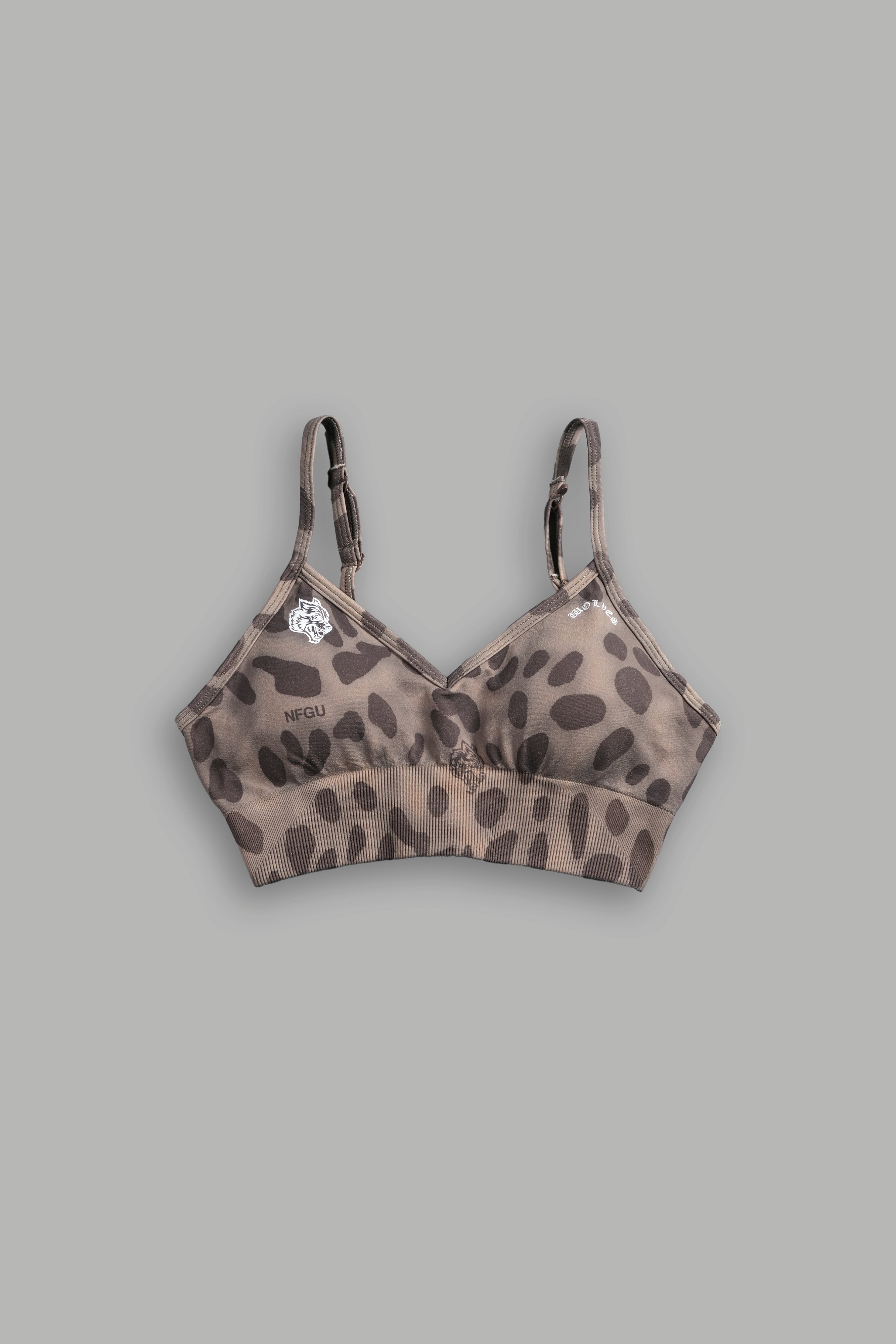 Wolf Chopper "Maya" Soft Seamless Bra in Celeritas Morte