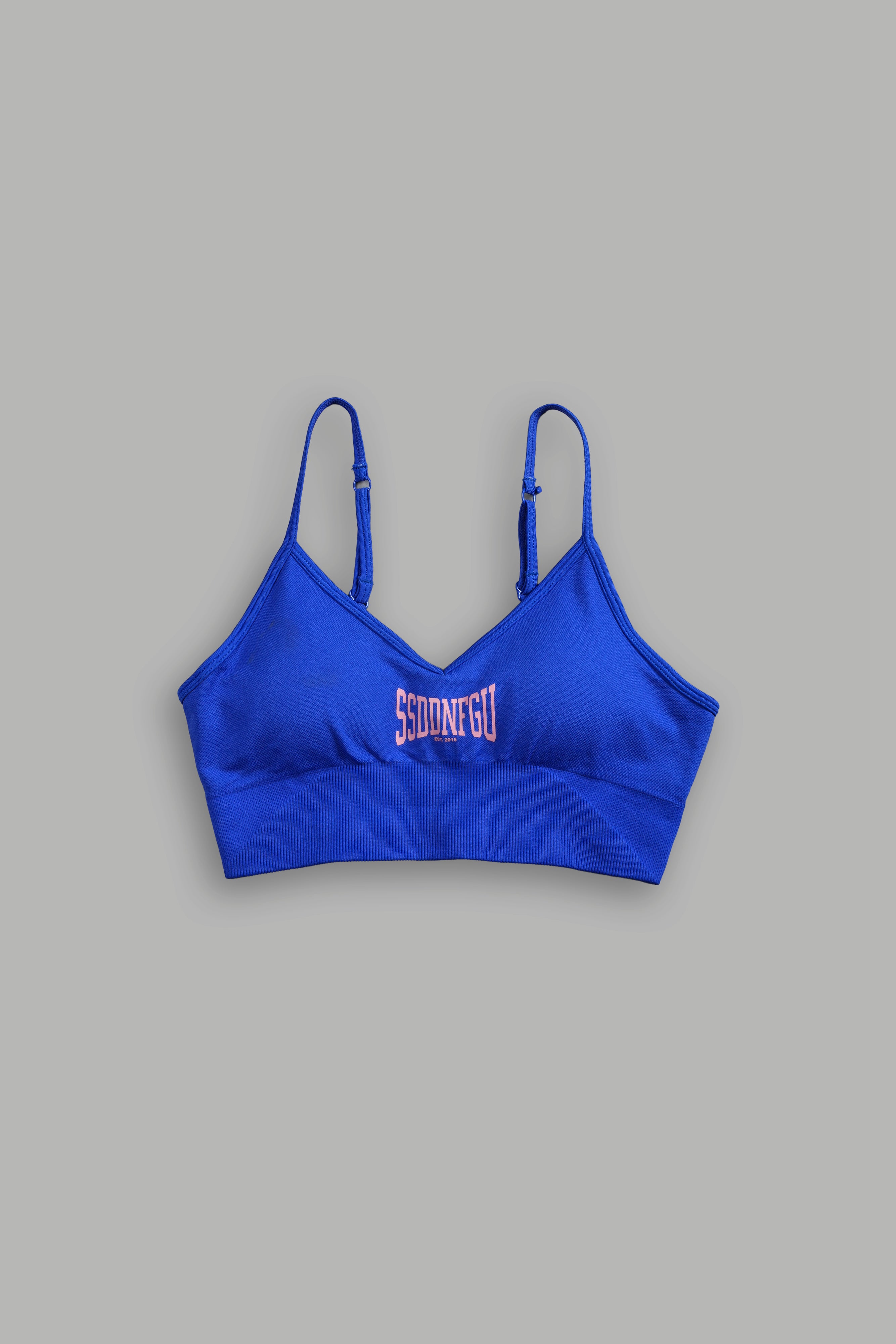 SSDDNFGU FRVR "Everson Seamless" Sports Bra in Cobalt
