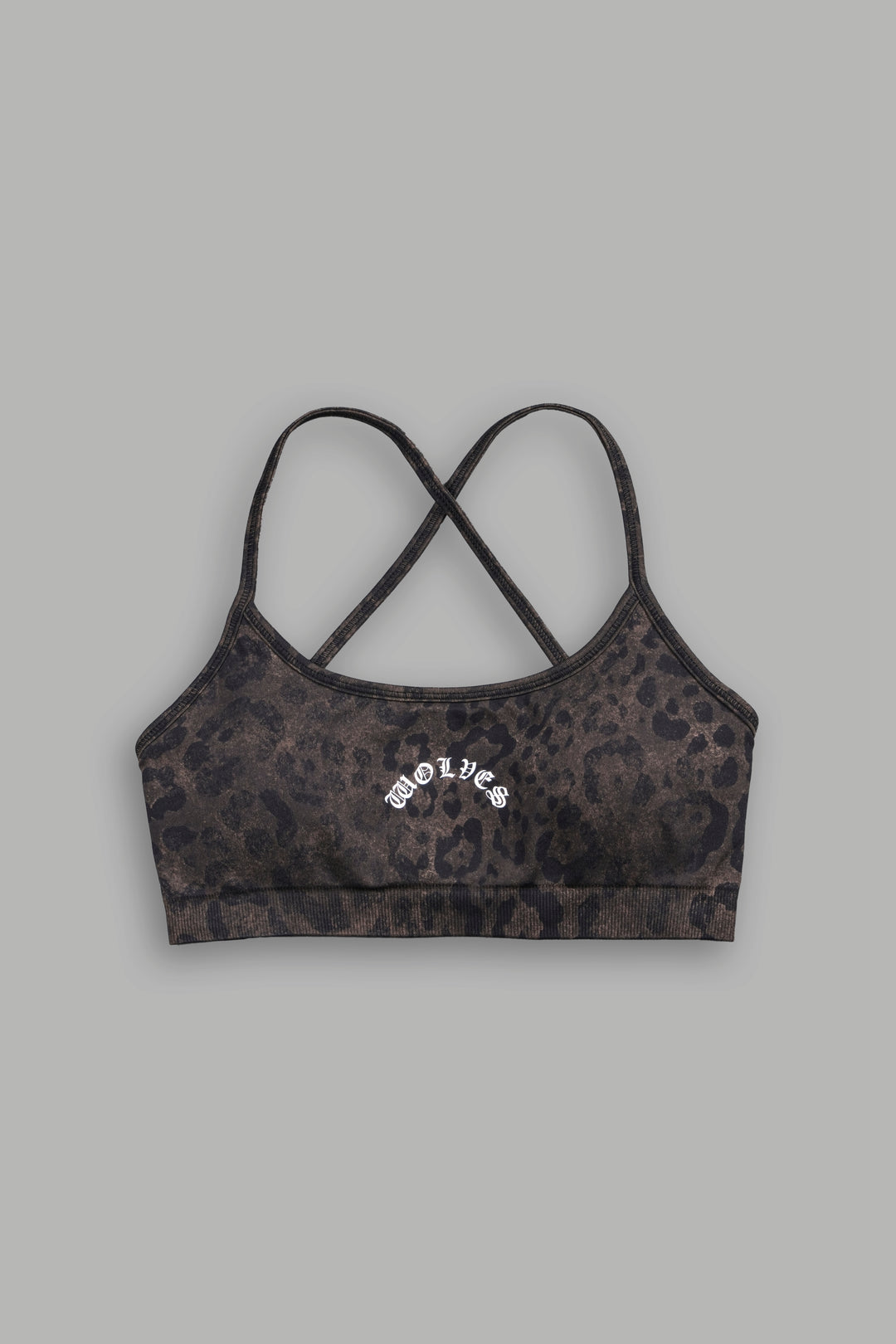 Chopper Layla Soft Seamless Bra in Darc Brown Leopard
