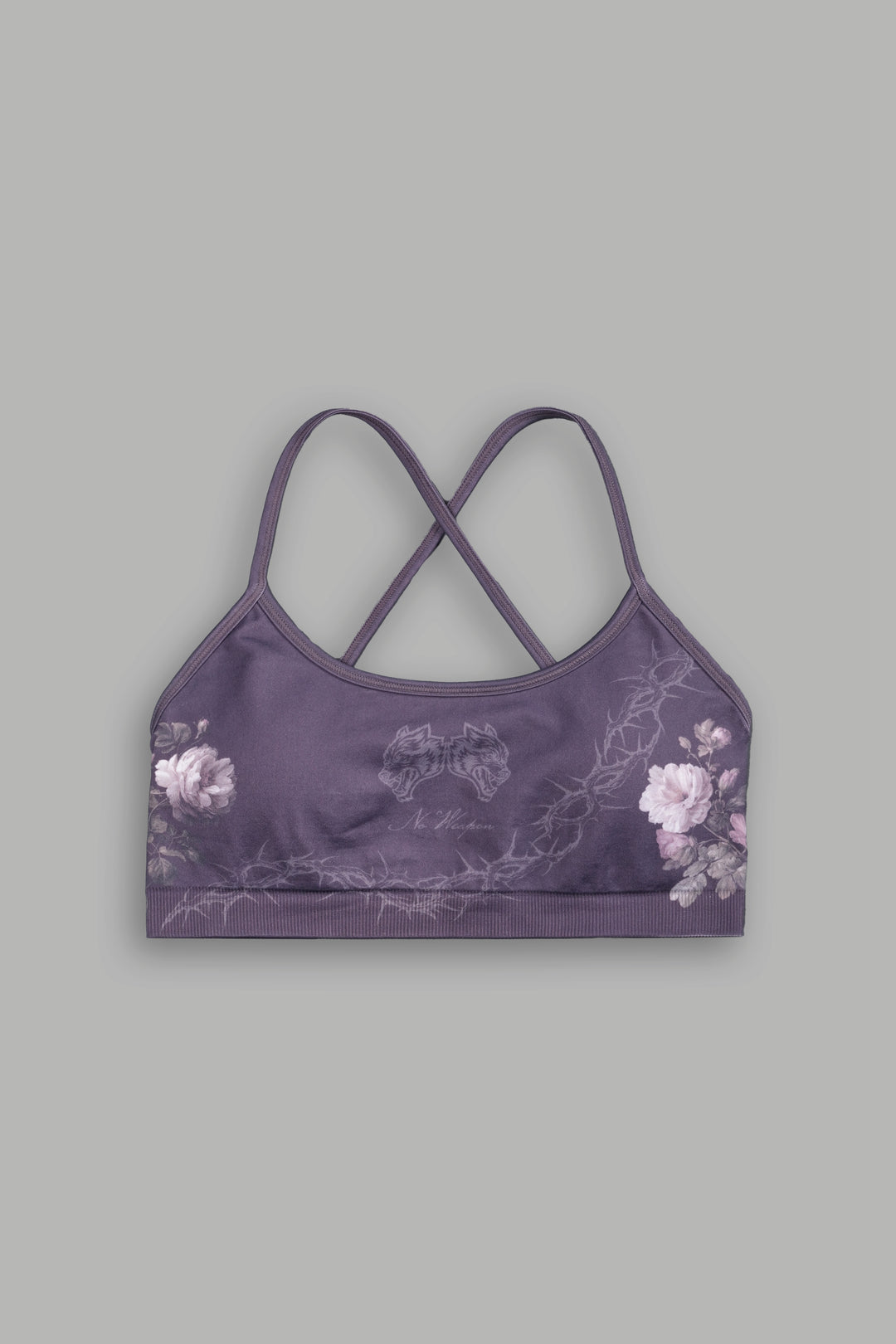 Rose Thorn "Layla" Soft Seamless Bra in Cherry Wine Rose Thorn