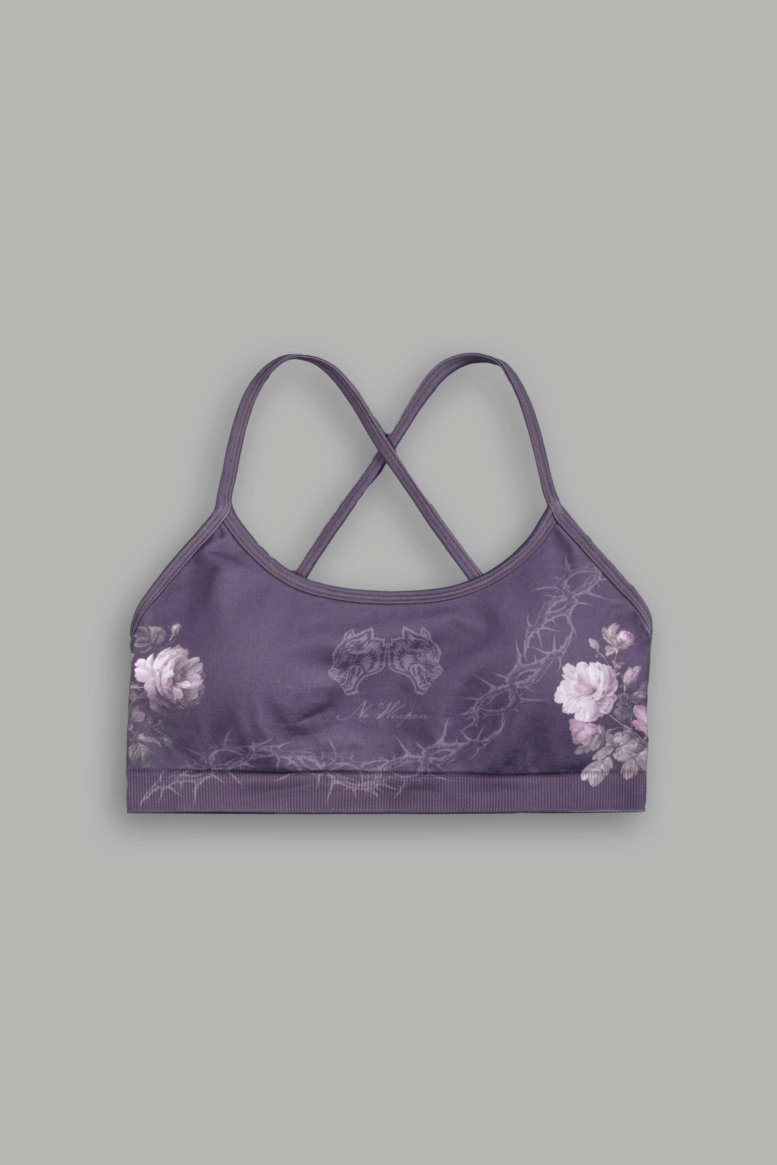 Rose Thorn "Layla" Soft Seamless Bra in Cherry Wine Rose Thorn