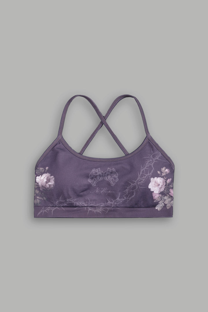 Rose Thorn "Layla" Soft Seamless Bra in Cherry Wine Rose Thorn